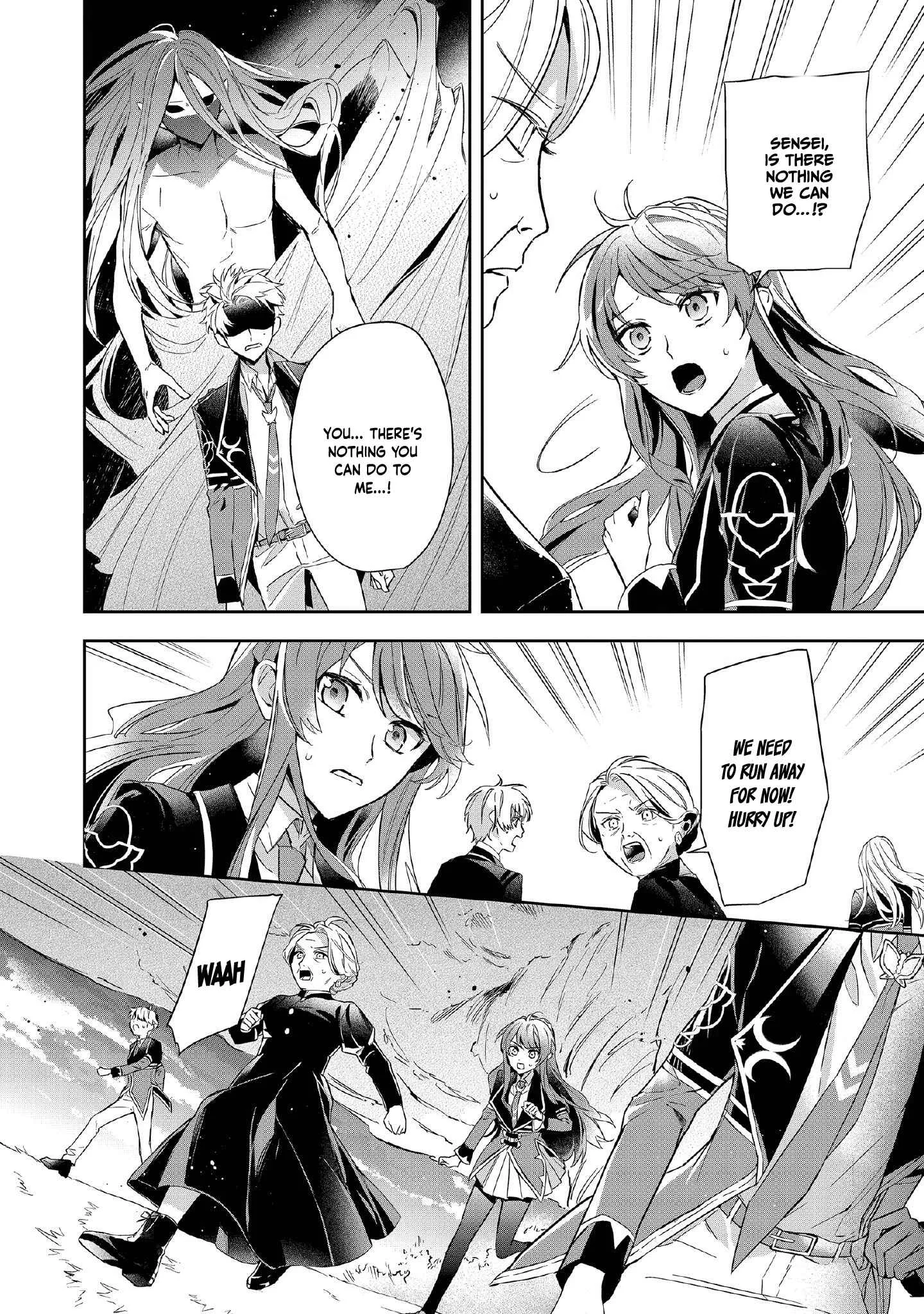 If the villainess and the villain were to meet and fall in love ~It seems the shunned heroine who formed a contract with an unnamed spirit is fighting with the nobleman yet again Chapter 6 page 9