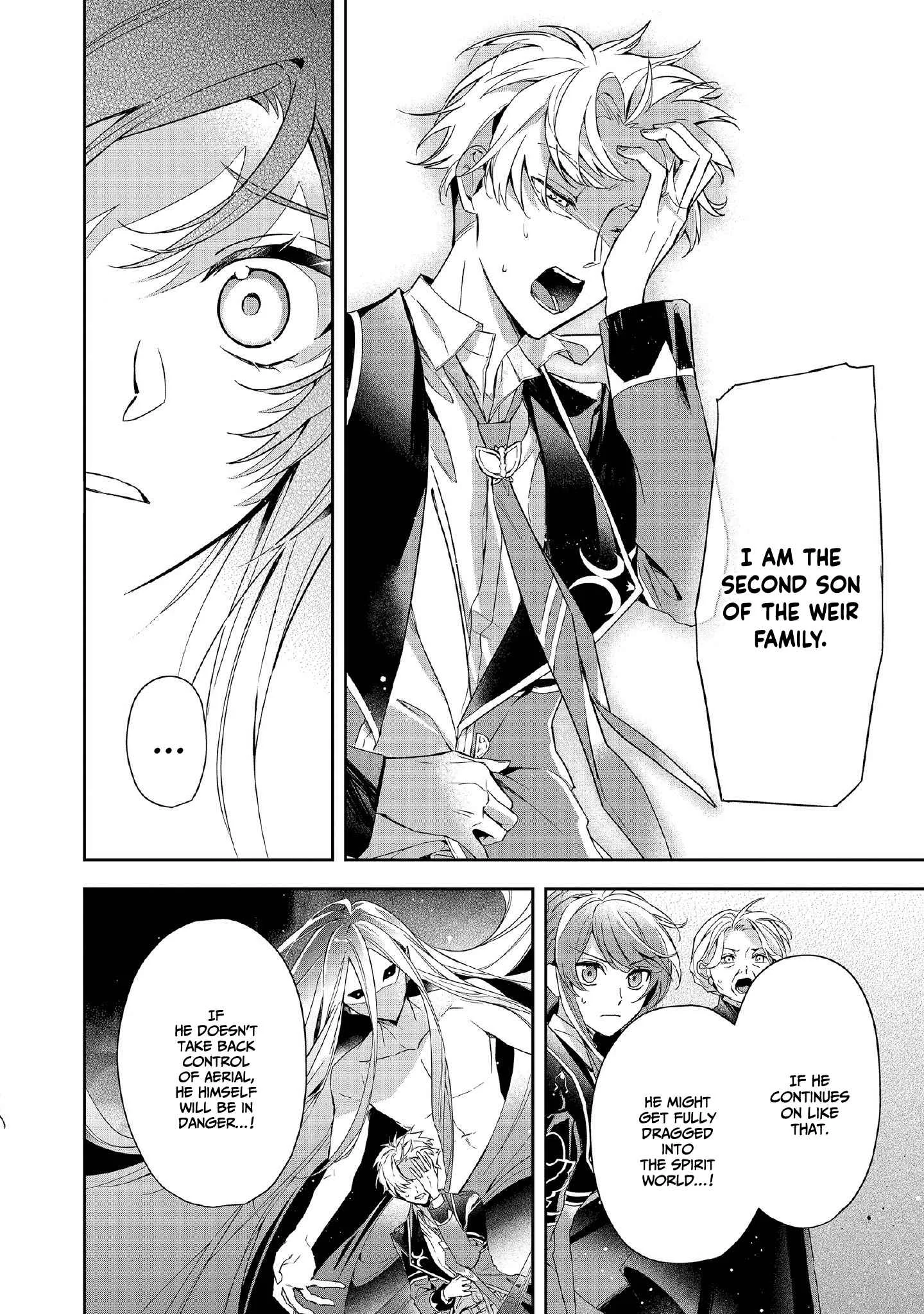 If the villainess and the villain were to meet and fall in love ~It seems the shunned heroine who formed a contract with an unnamed spirit is fighting with the nobleman yet again Chapter 6 page 13