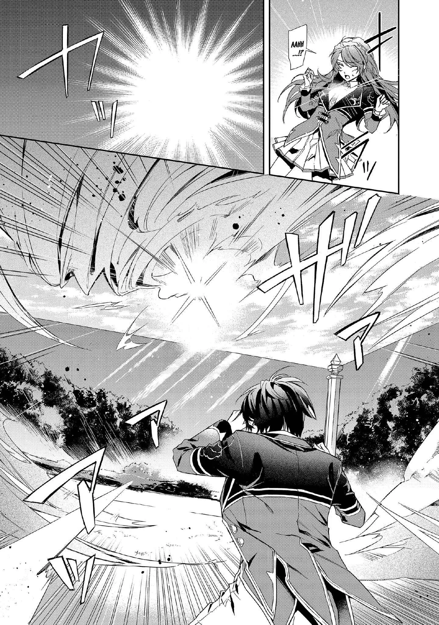 If the villainess and the villain were to meet and fall in love ~It seems the shunned heroine who formed a contract with an unnamed spirit is fighting with the nobleman yet again Chapter 6 page 28