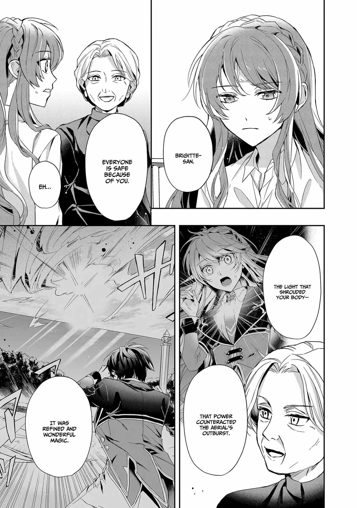 If the villainess and the villain were to meet and fall in love ~It seems the shunned heroine who formed a contract with an unnamed spirit is fighting with the nobleman yet again Chapter 7 page 4
