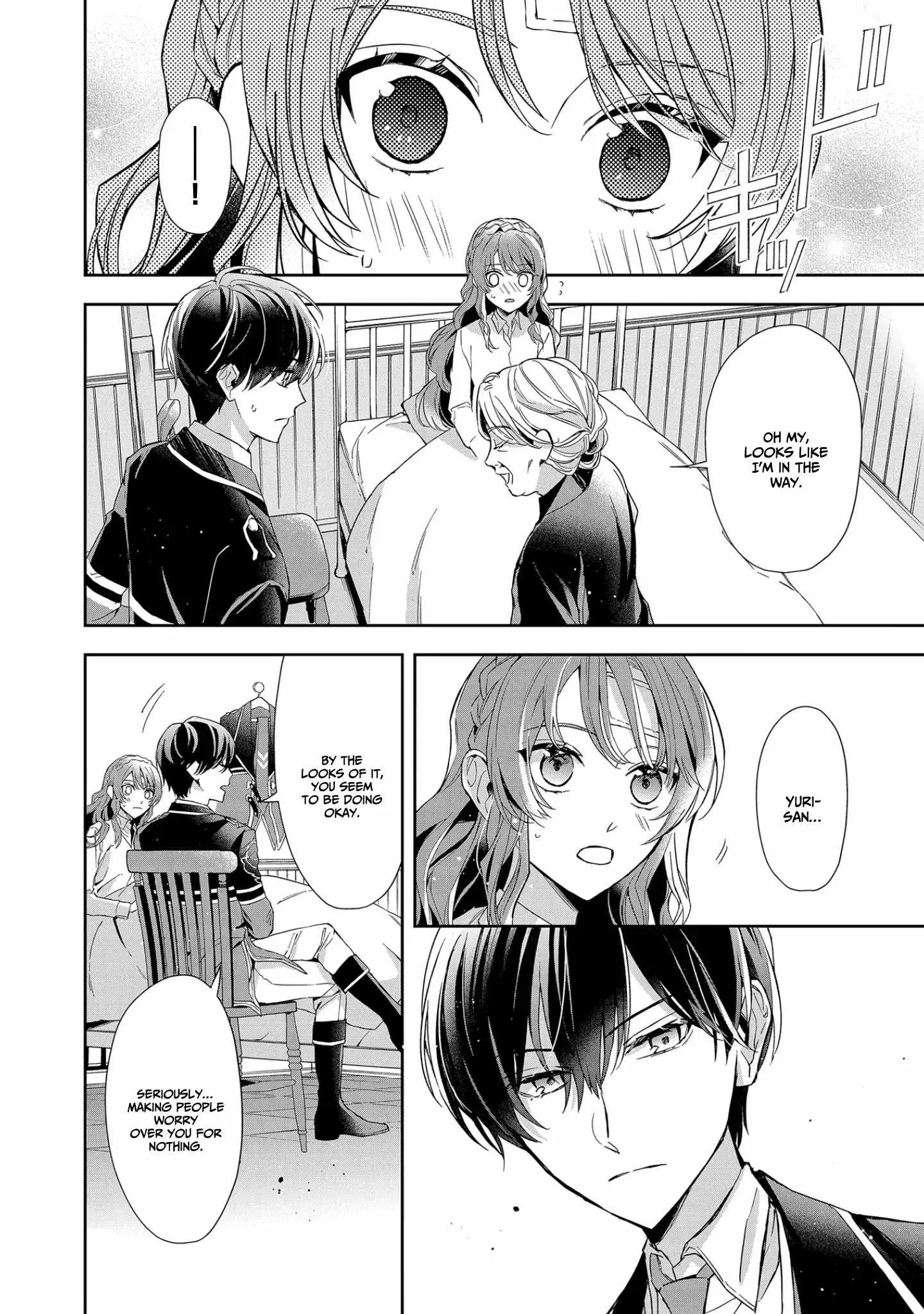 If the villainess and the villain were to meet and fall in love ~It seems the shunned heroine who formed a contract with an unnamed spirit is fighting with the nobleman yet again Chapter 7 page 7