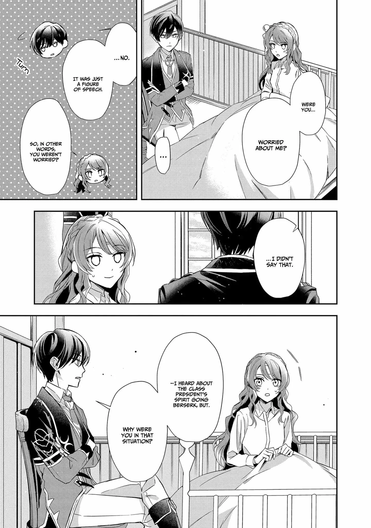 If the villainess and the villain were to meet and fall in love ~It seems the shunned heroine who formed a contract with an unnamed spirit is fighting with the nobleman yet again Chapter 7 page 8