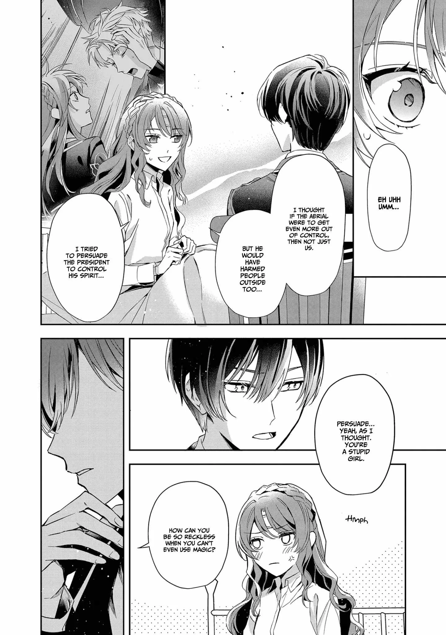 If the villainess and the villain were to meet and fall in love ~It seems the shunned heroine who formed a contract with an unnamed spirit is fighting with the nobleman yet again Chapter 7 page 9