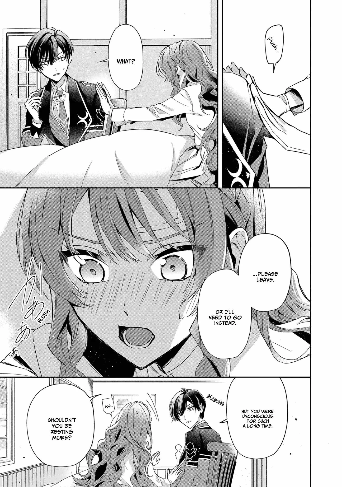 If the villainess and the villain were to meet and fall in love ~It seems the shunned heroine who formed a contract with an unnamed spirit is fighting with the nobleman yet again Chapter 7 page 12