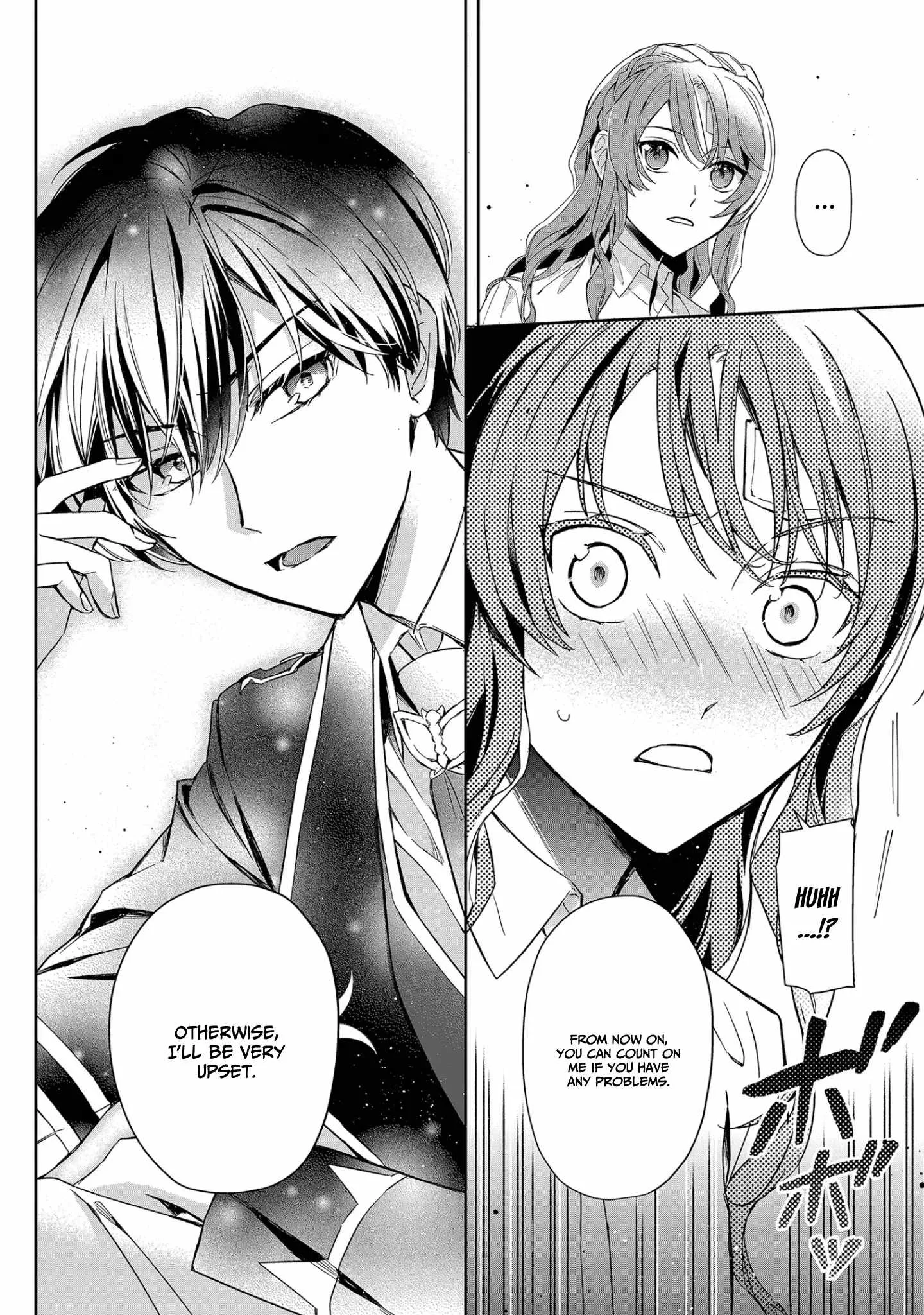 If the villainess and the villain were to meet and fall in love ~It seems the shunned heroine who formed a contract with an unnamed spirit is fighting with the nobleman yet again Chapter 7 page 11