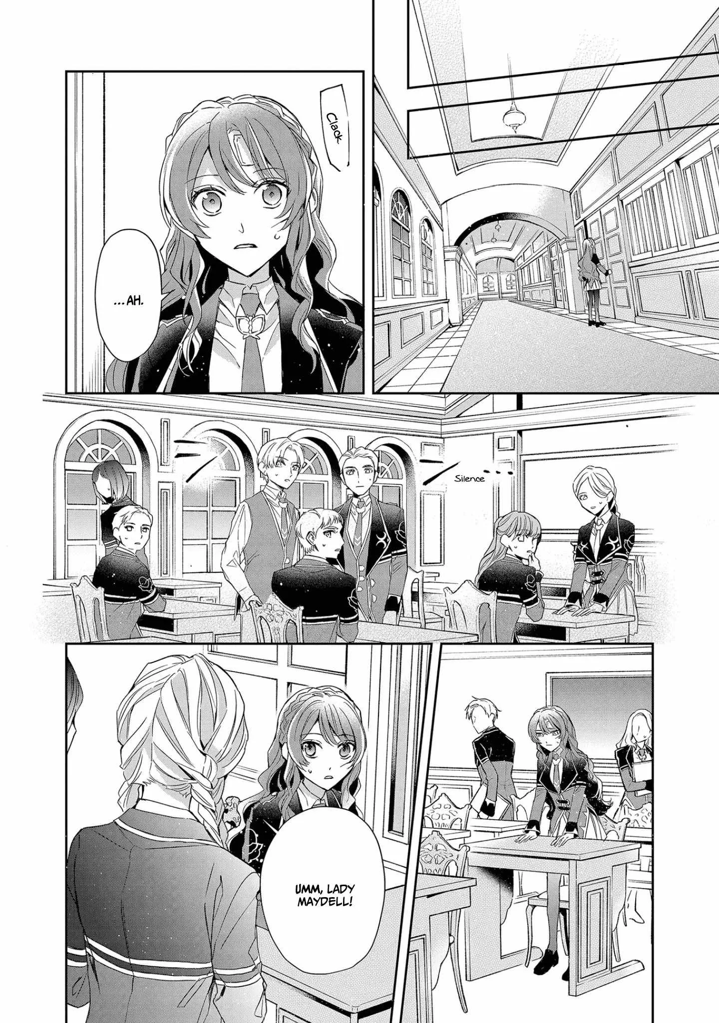 If the villainess and the villain were to meet and fall in love ~It seems the shunned heroine who formed a contract with an unnamed spirit is fighting with the nobleman yet again Chapter 7 page 17