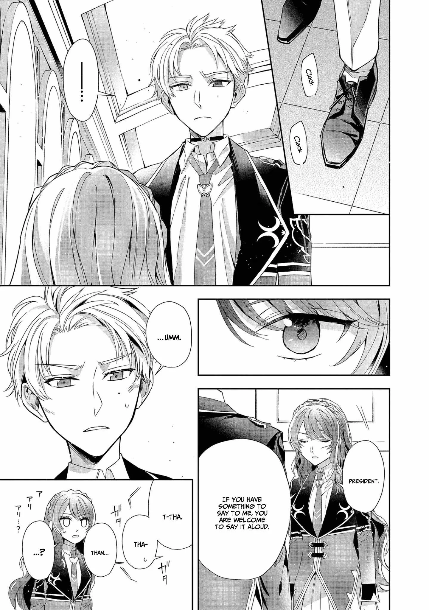 If the villainess and the villain were to meet and fall in love ~It seems the shunned heroine who formed a contract with an unnamed spirit is fighting with the nobleman yet again Chapter 7 page 22