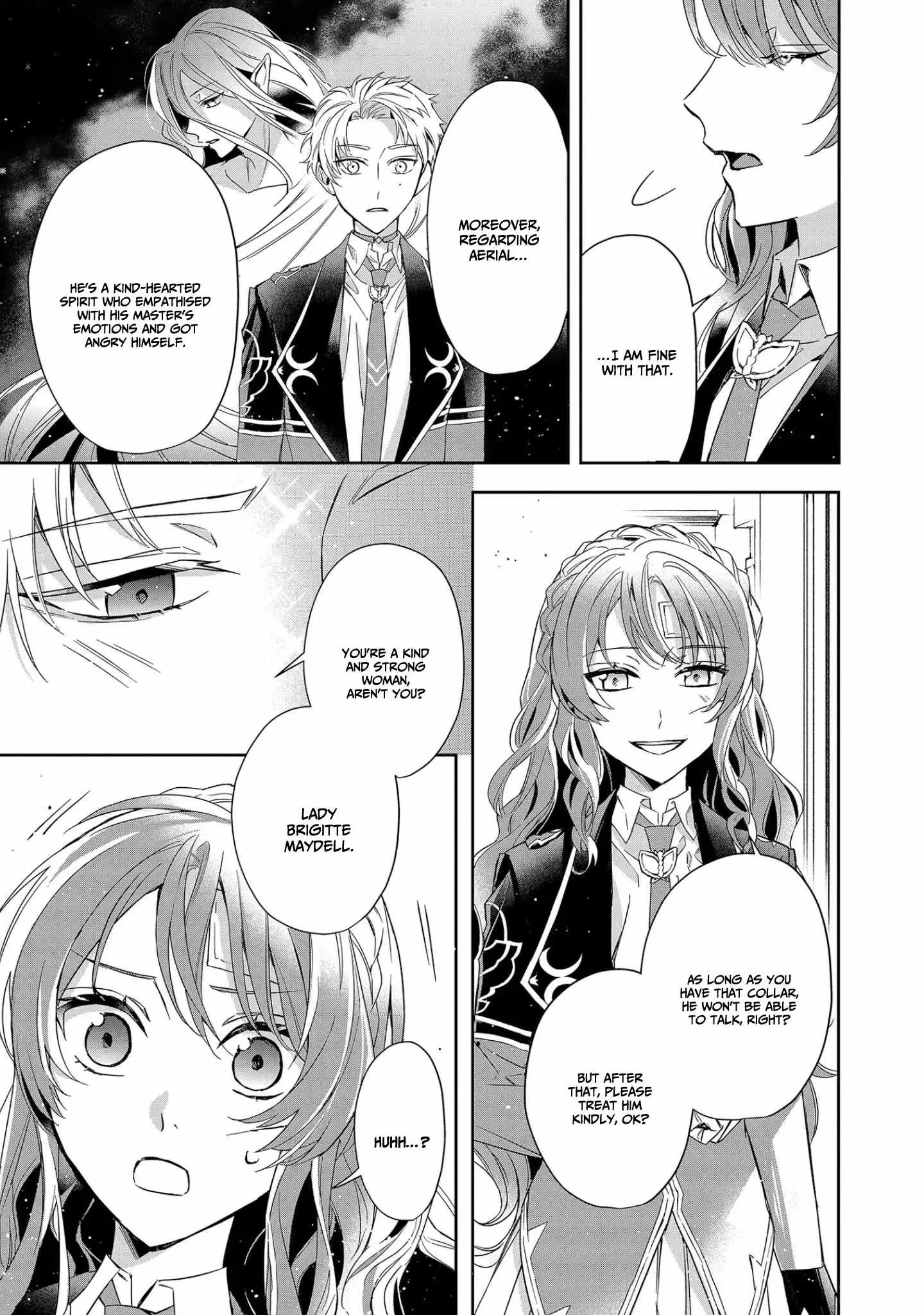 If the villainess and the villain were to meet and fall in love ~It seems the shunned heroine who formed a contract with an unnamed spirit is fighting with the nobleman yet again Chapter 7 page 26