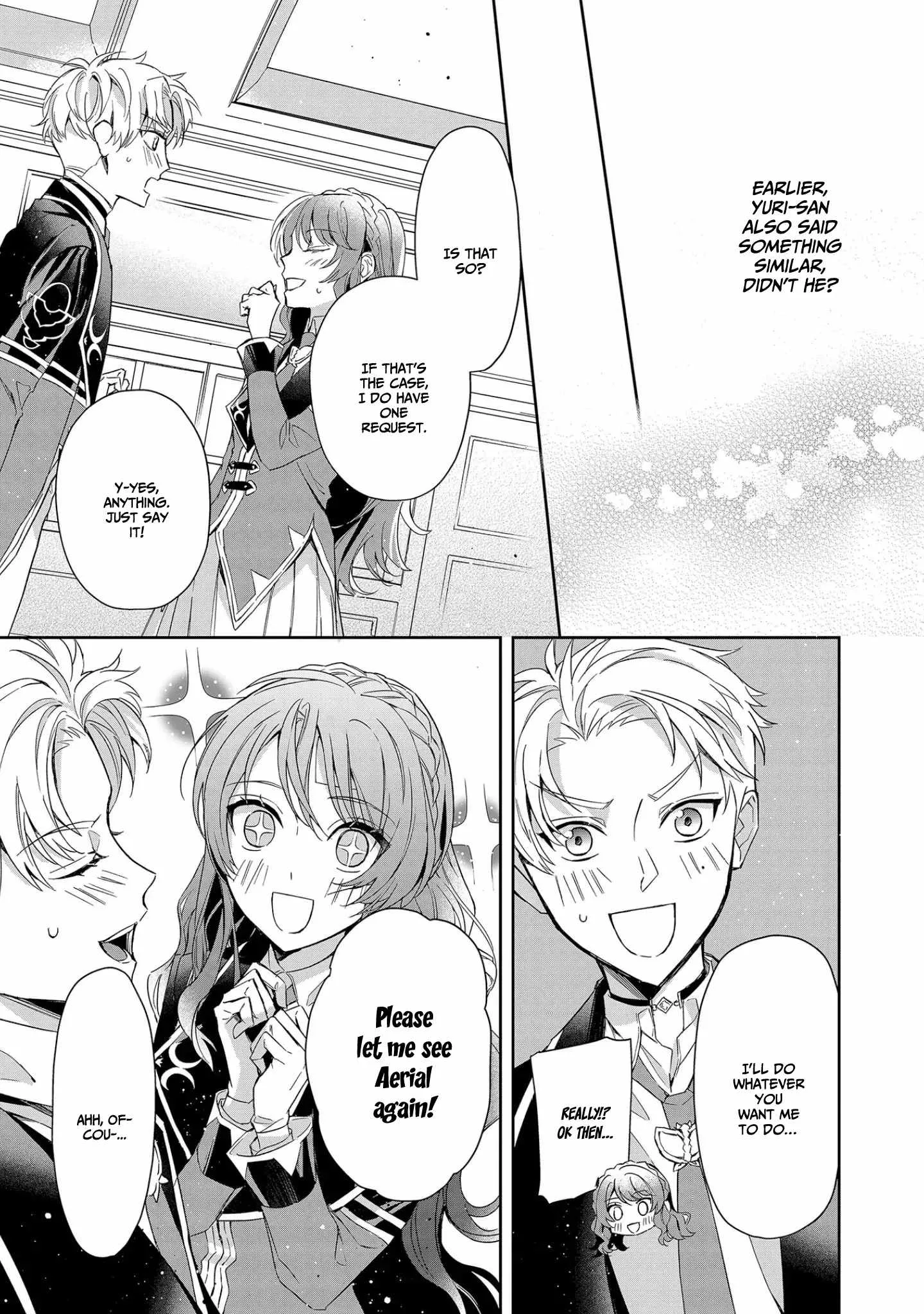 If the villainess and the villain were to meet and fall in love ~It seems the shunned heroine who formed a contract with an unnamed spirit is fighting with the nobleman yet again Chapter 7 page 28