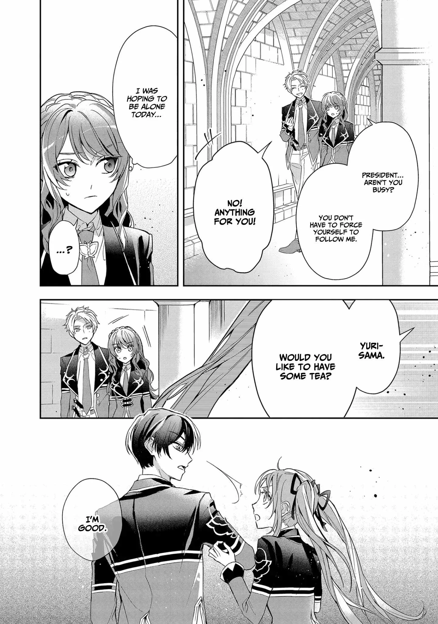 If the villainess and the villain were to meet and fall in love ~It seems the shunned heroine who formed a contract with an unnamed spirit is fighting with the nobleman yet again Chapter 8 page 25