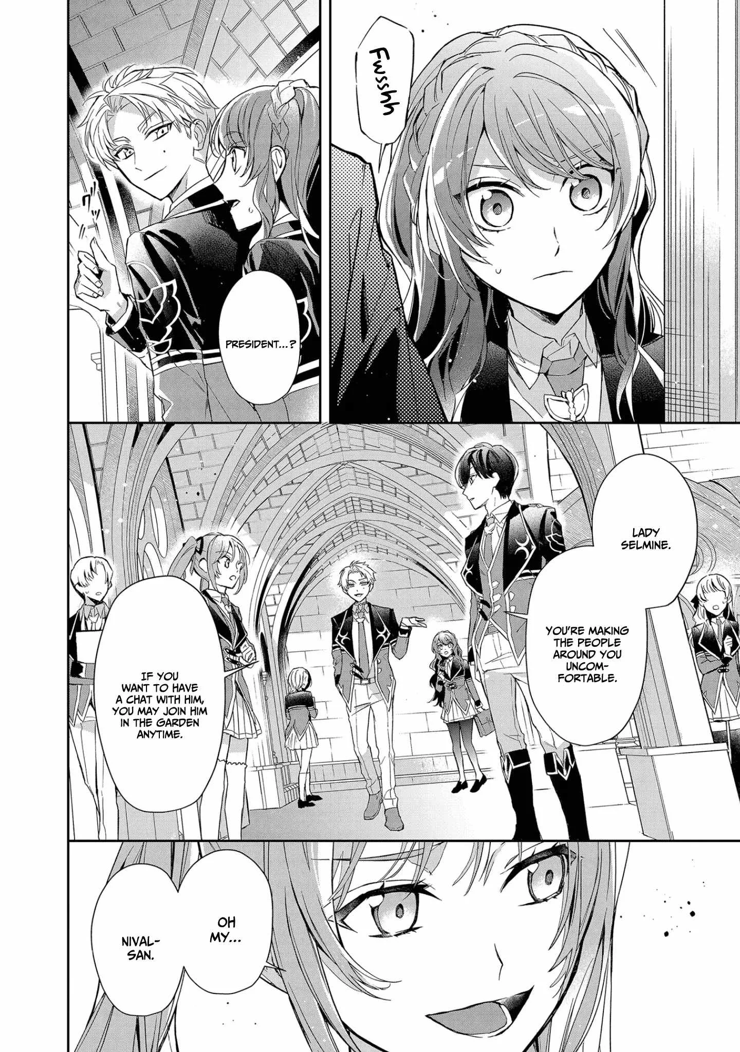 If the villainess and the villain were to meet and fall in love ~It seems the shunned heroine who formed a contract with an unnamed spirit is fighting with the nobleman yet again Chapter 8 page 27