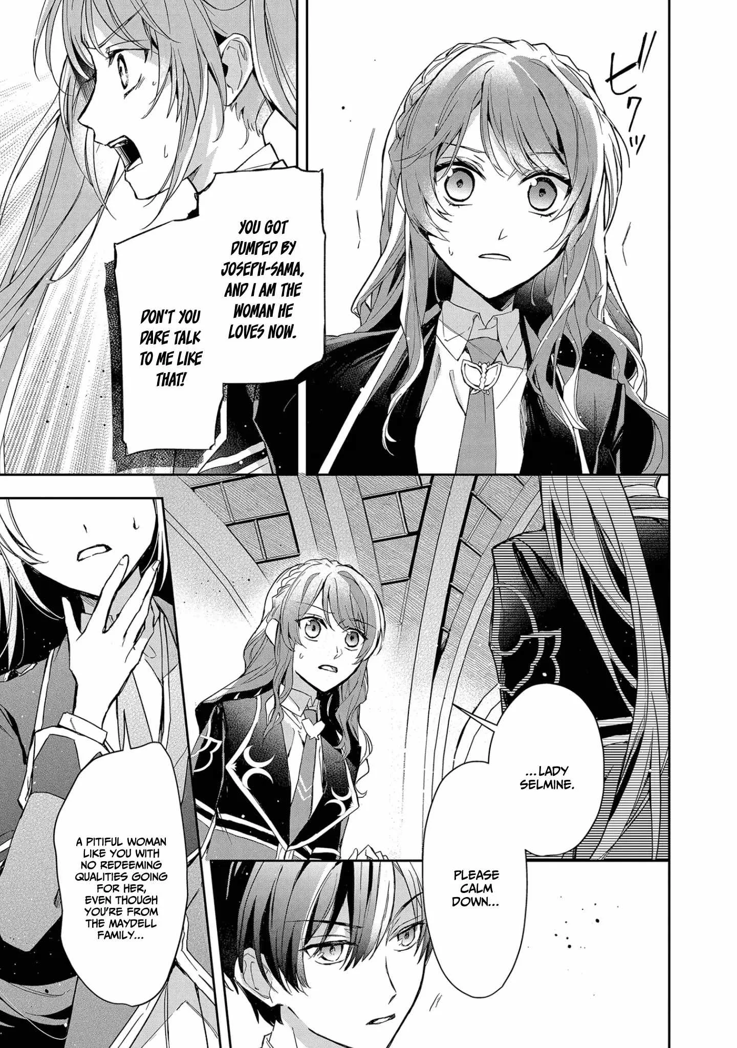 If the villainess and the villain were to meet and fall in love ~It seems the shunned heroine who formed a contract with an unnamed spirit is fighting with the nobleman yet again Chapter 8 page 32