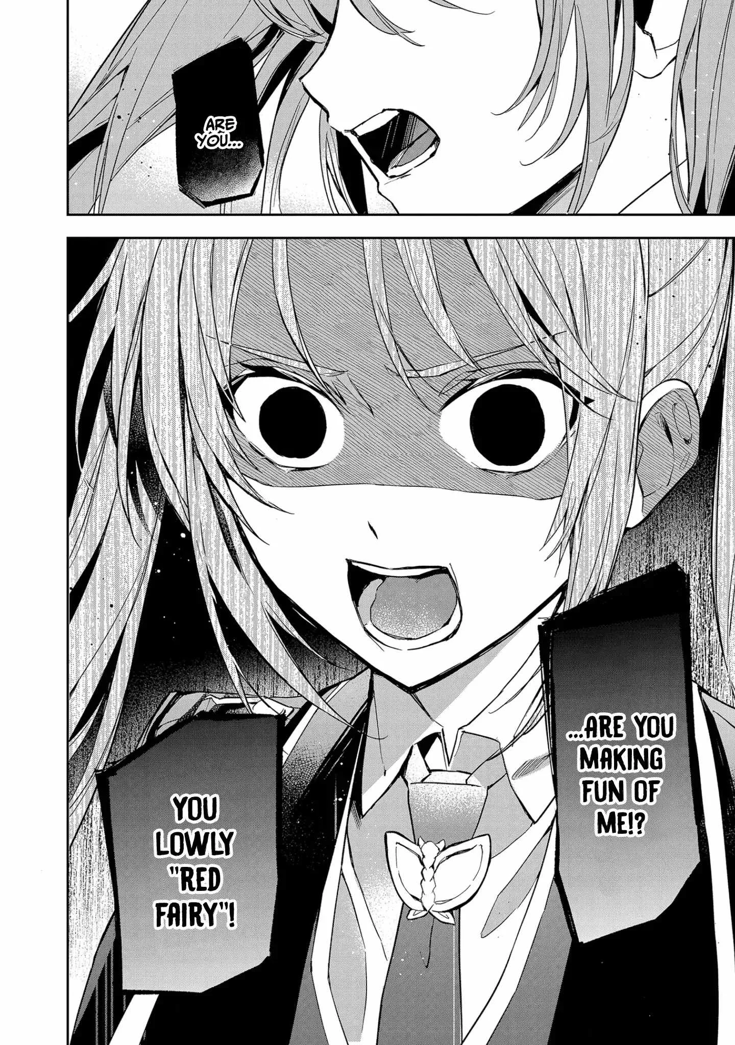 If the villainess and the villain were to meet and fall in love ~It seems the shunned heroine who formed a contract with an unnamed spirit is fighting with the nobleman yet again Chapter 8 page 31