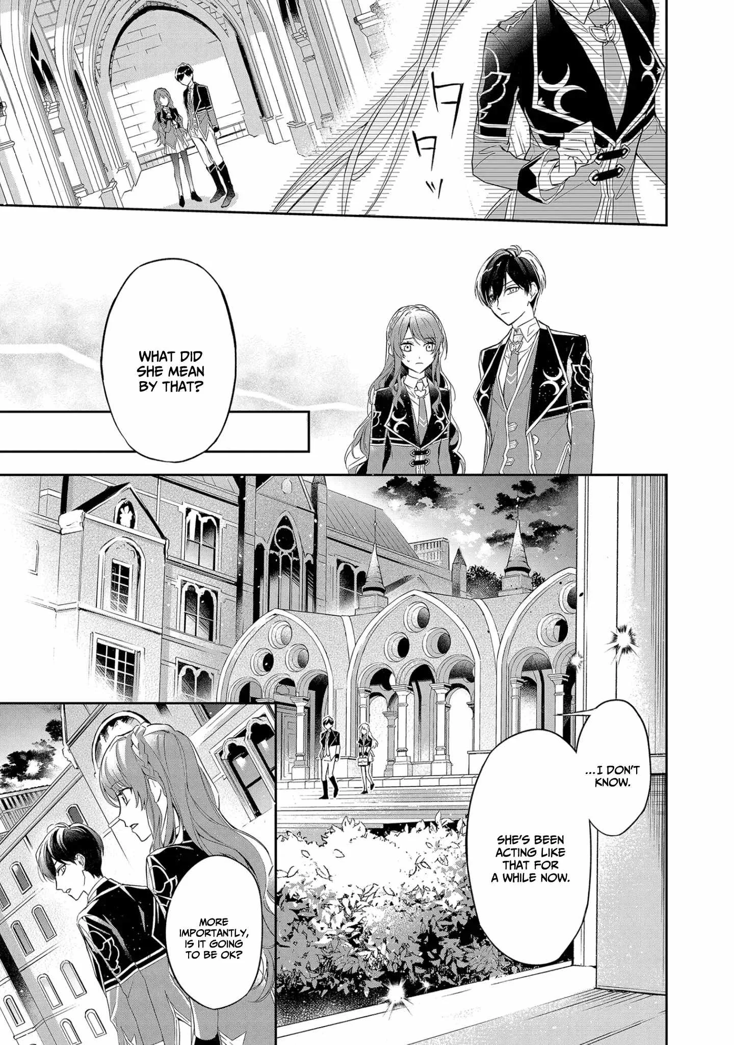 If the villainess and the villain were to meet and fall in love ~It seems the shunned heroine who formed a contract with an unnamed spirit is fighting with the nobleman yet again Chapter 9 page 18