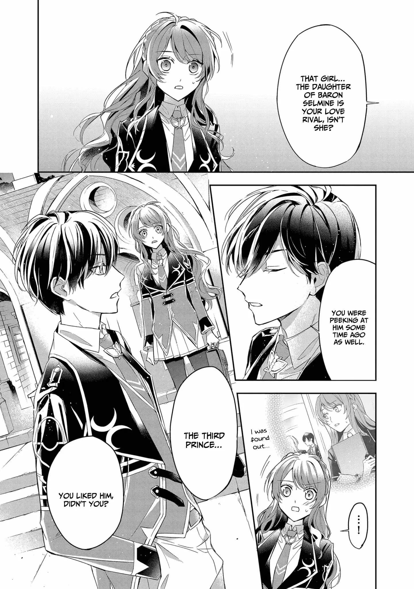 If the villainess and the villain were to meet and fall in love ~It seems the shunned heroine who formed a contract with an unnamed spirit is fighting with the nobleman yet again Chapter 9 page 19