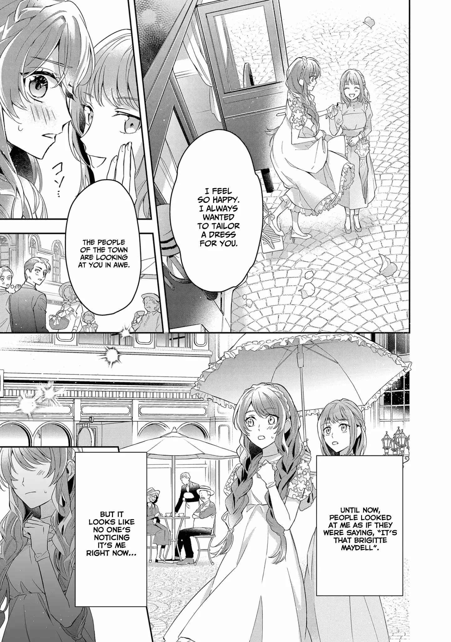 If the villainess and the villain were to meet and fall in love ~It seems the shunned heroine who formed a contract with an unnamed spirit is fighting with the nobleman yet again Chapter 9 page 32