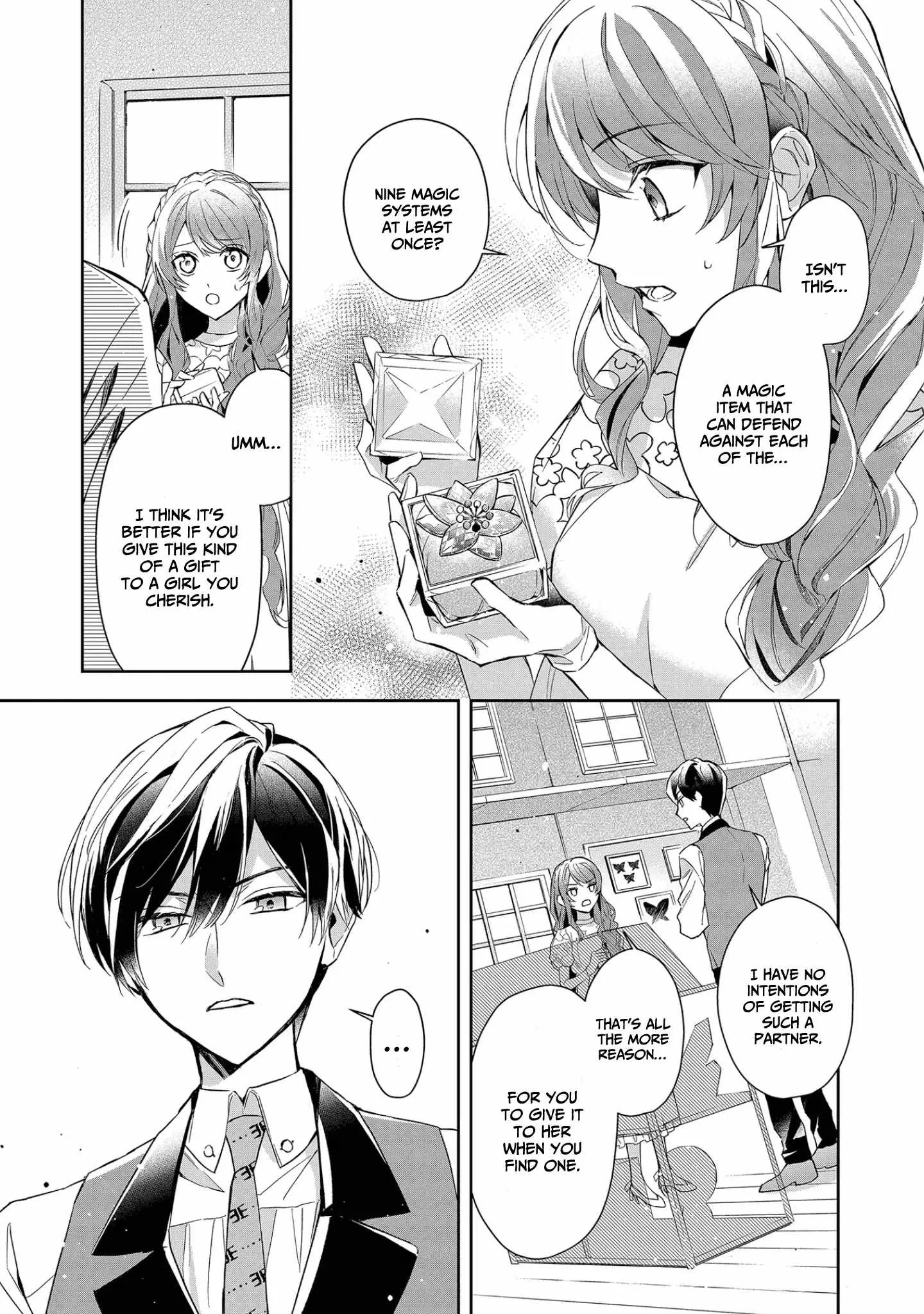 If the villainess and the villain were to meet and fall in love ~It seems the shunned heroine who formed a contract with an unnamed spirit is fighting with the nobleman yet again Chapter 10 page 6