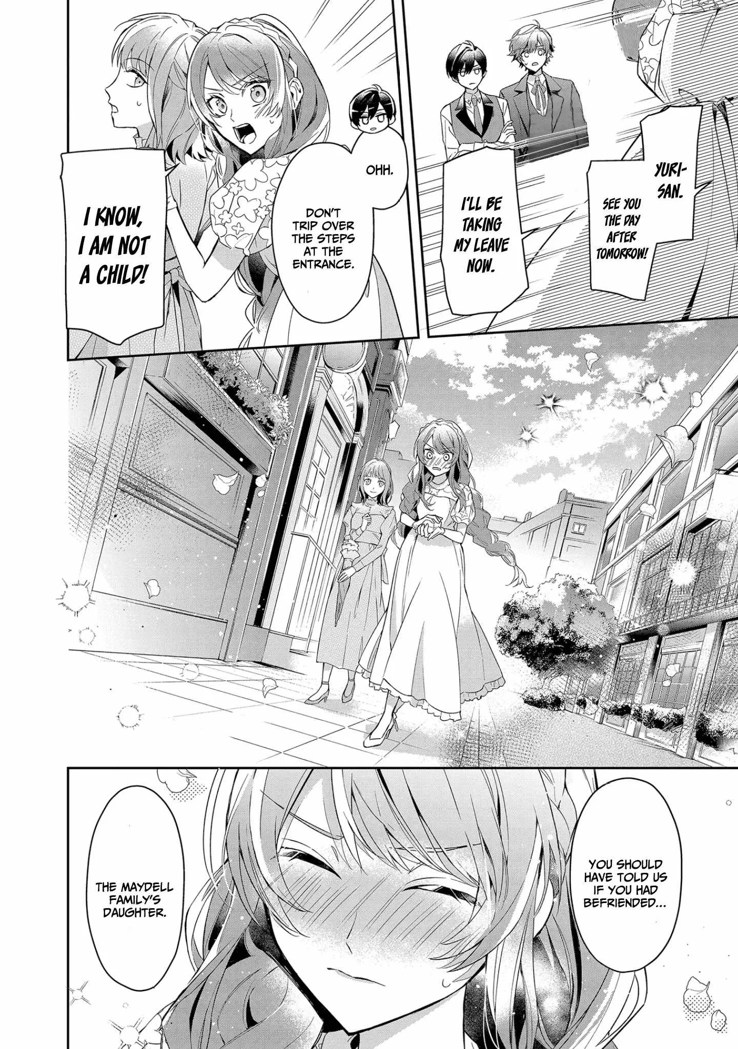 If the villainess and the villain were to meet and fall in love ~It seems the shunned heroine who formed a contract with an unnamed spirit is fighting with the nobleman yet again Chapter 10 page 13
