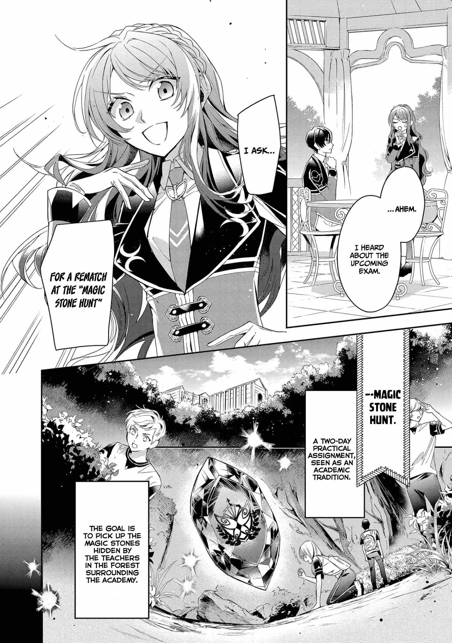 If the villainess and the villain were to meet and fall in love ~It seems the shunned heroine who formed a contract with an unnamed spirit is fighting with the nobleman yet again Chapter 10 page 21