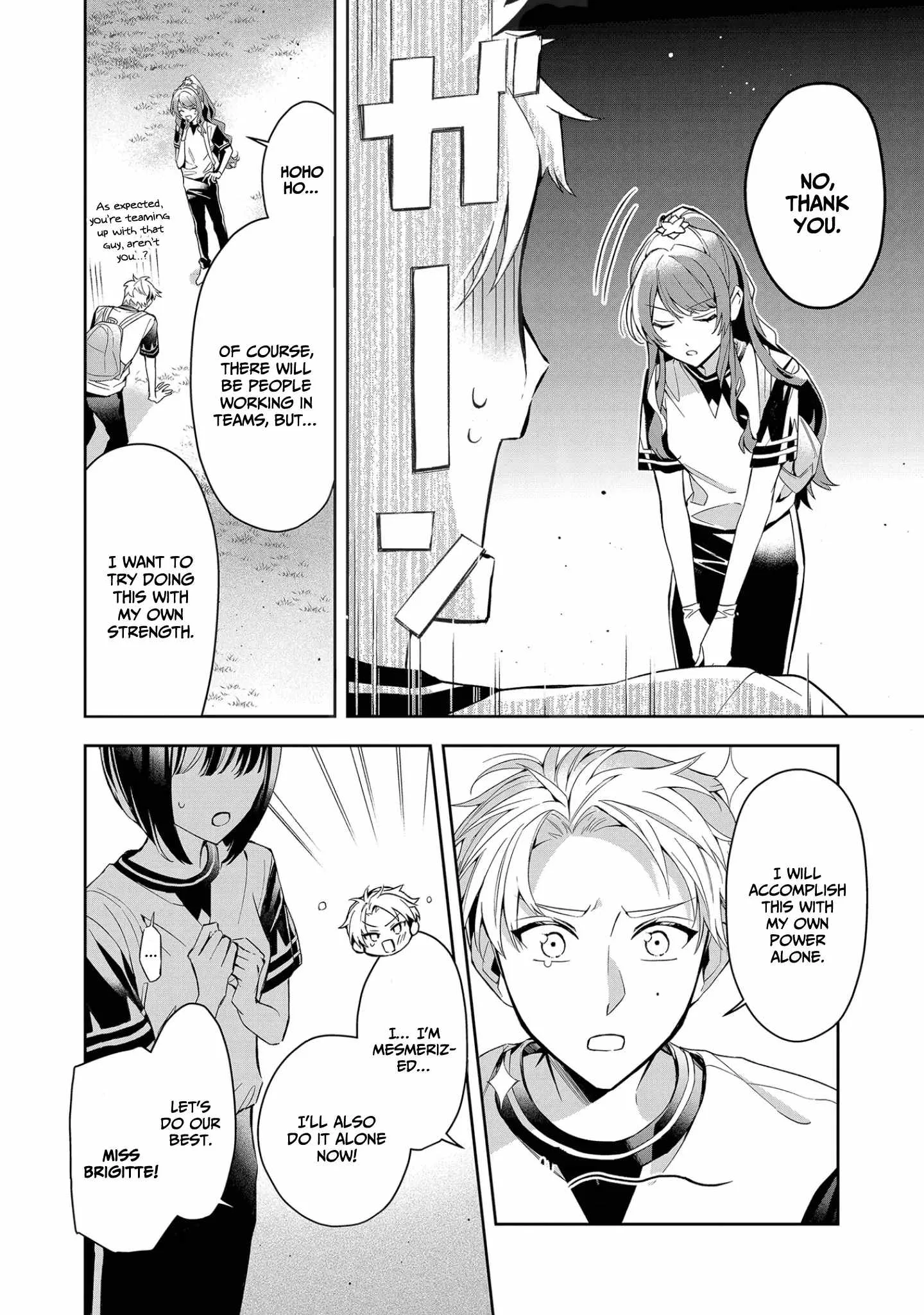 If the villainess and the villain were to meet and fall in love ~It seems the shunned heroine who formed a contract with an unnamed spirit is fighting with the nobleman yet again Chapter 10 page 31