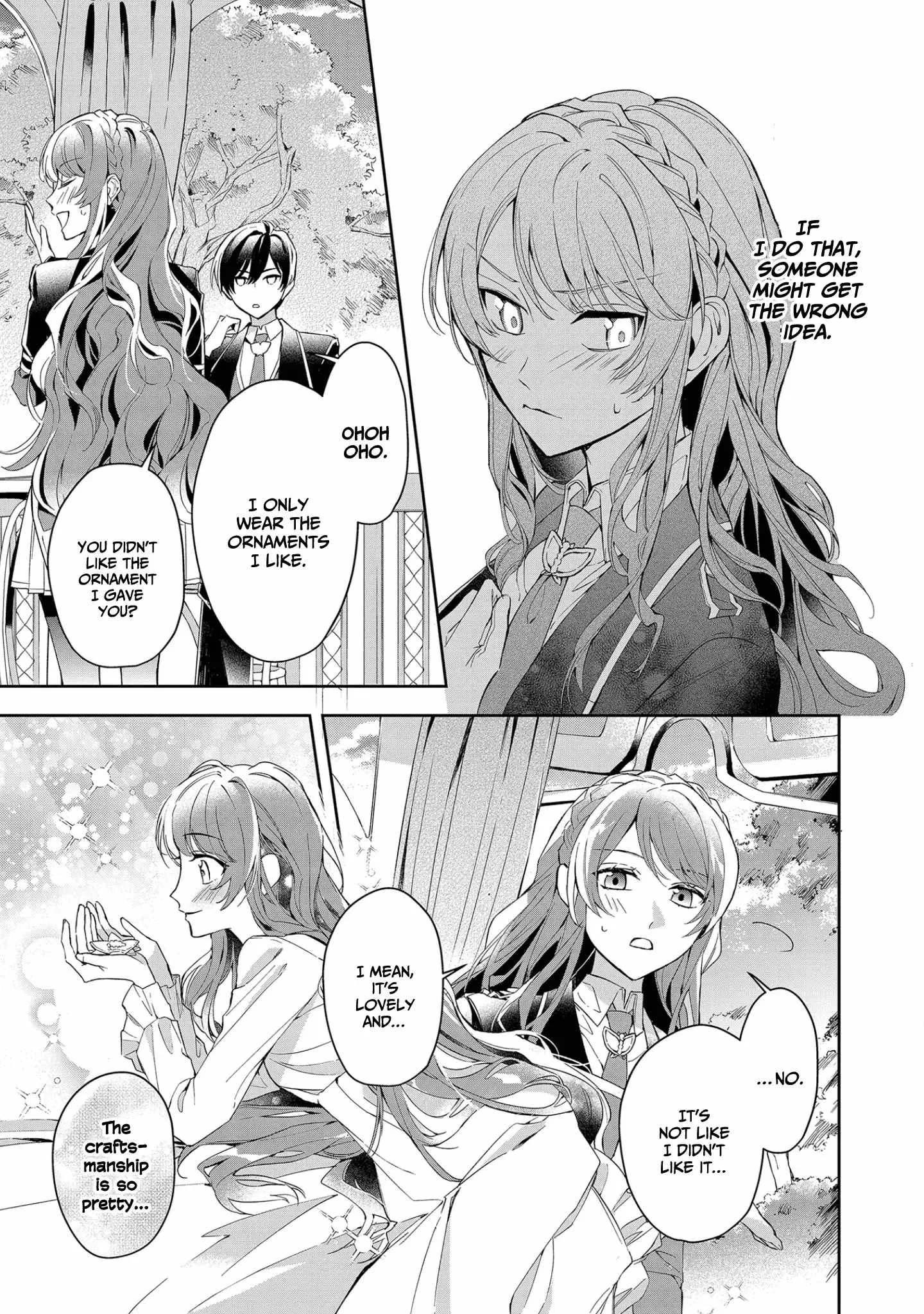 If the villainess and the villain were to meet and fall in love ~It seems the shunned heroine who formed a contract with an unnamed spirit is fighting with the nobleman yet again Chapter 10 page 26