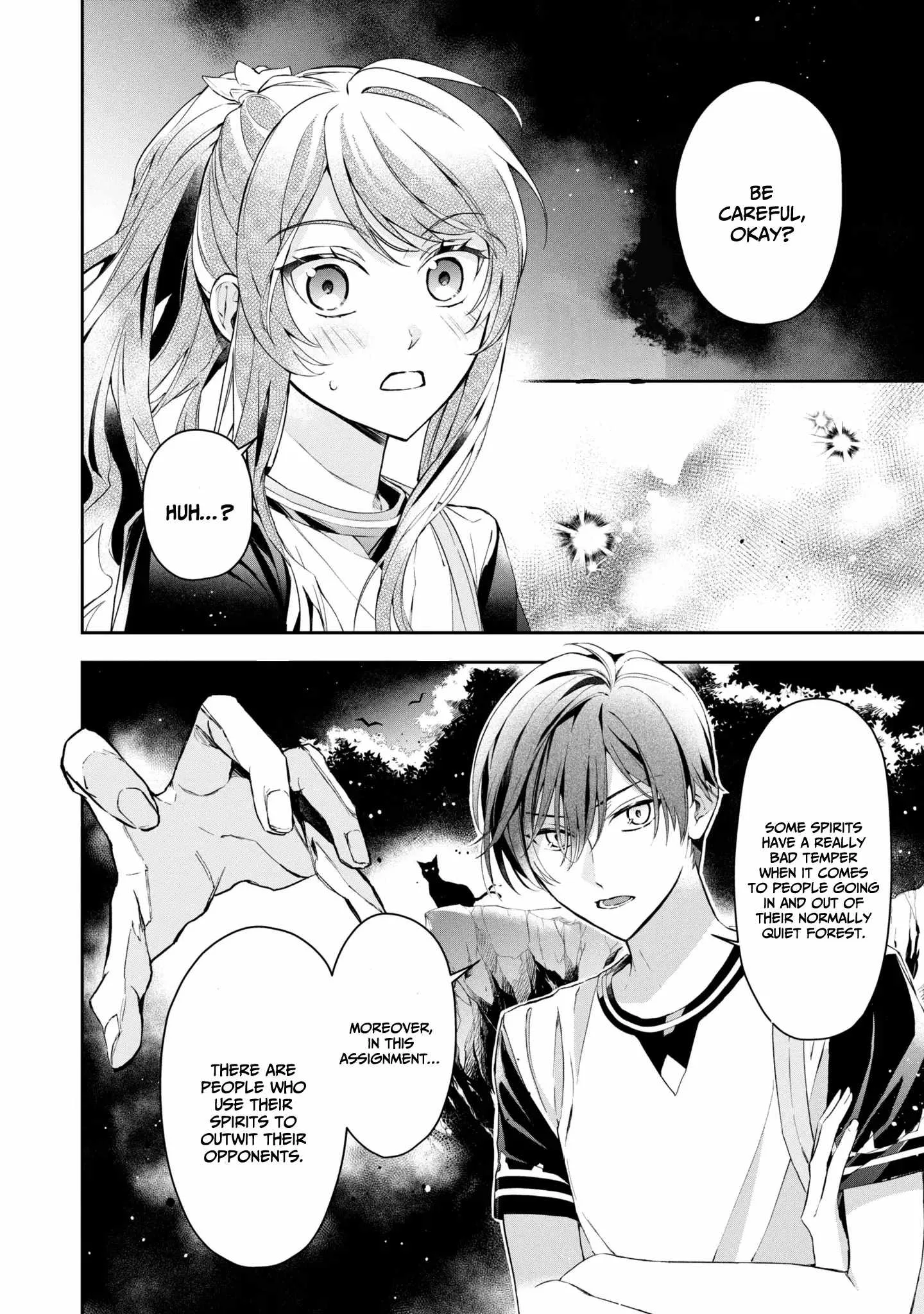 If the villainess and the villain were to meet and fall in love ~It seems the shunned heroine who formed a contract with an unnamed spirit is fighting with the nobleman yet again Chapter 11 page 9