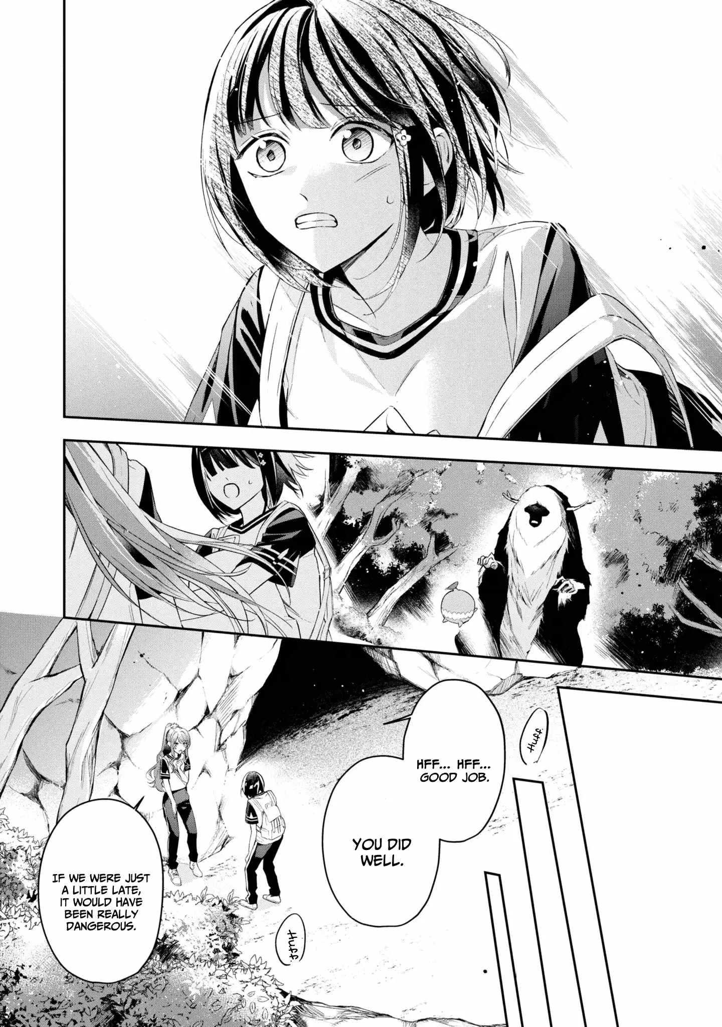 If the villainess and the villain were to meet and fall in love ~It seems the shunned heroine who formed a contract with an unnamed spirit is fighting with the nobleman yet again Chapter 11 page 27