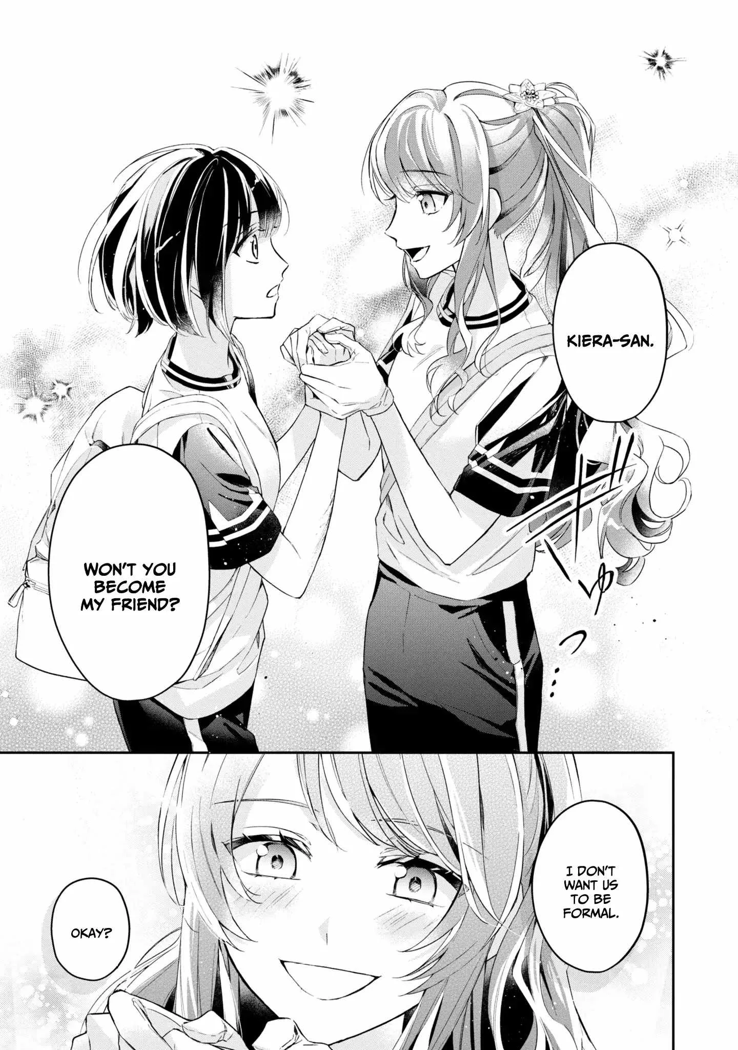 If the villainess and the villain were to meet and fall in love ~It seems the shunned heroine who formed a contract with an unnamed spirit is fighting with the nobleman yet again Chapter 11 page 34