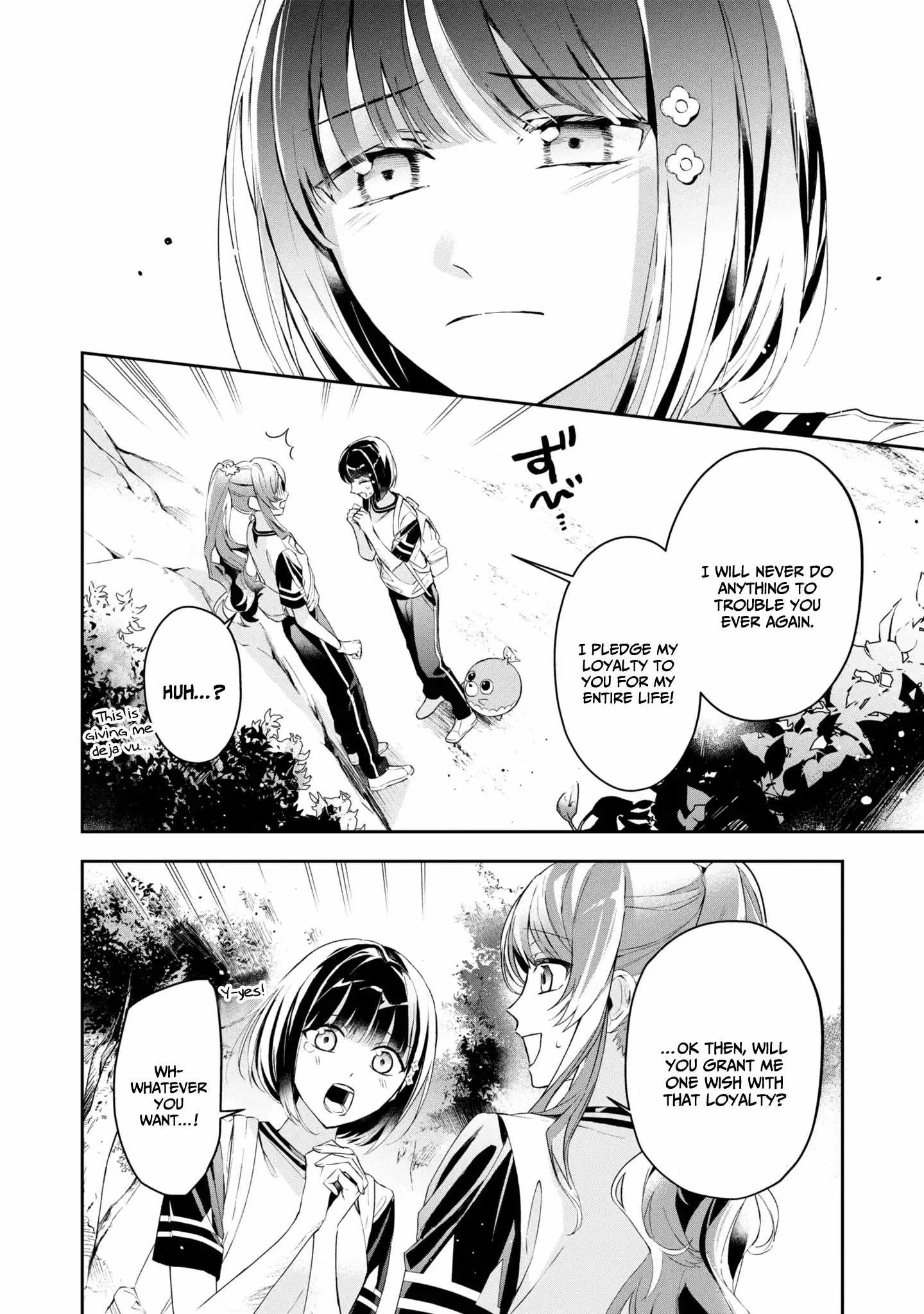 If the villainess and the villain were to meet and fall in love ~It seems the shunned heroine who formed a contract with an unnamed spirit is fighting with the nobleman yet again Chapter 11 page 33