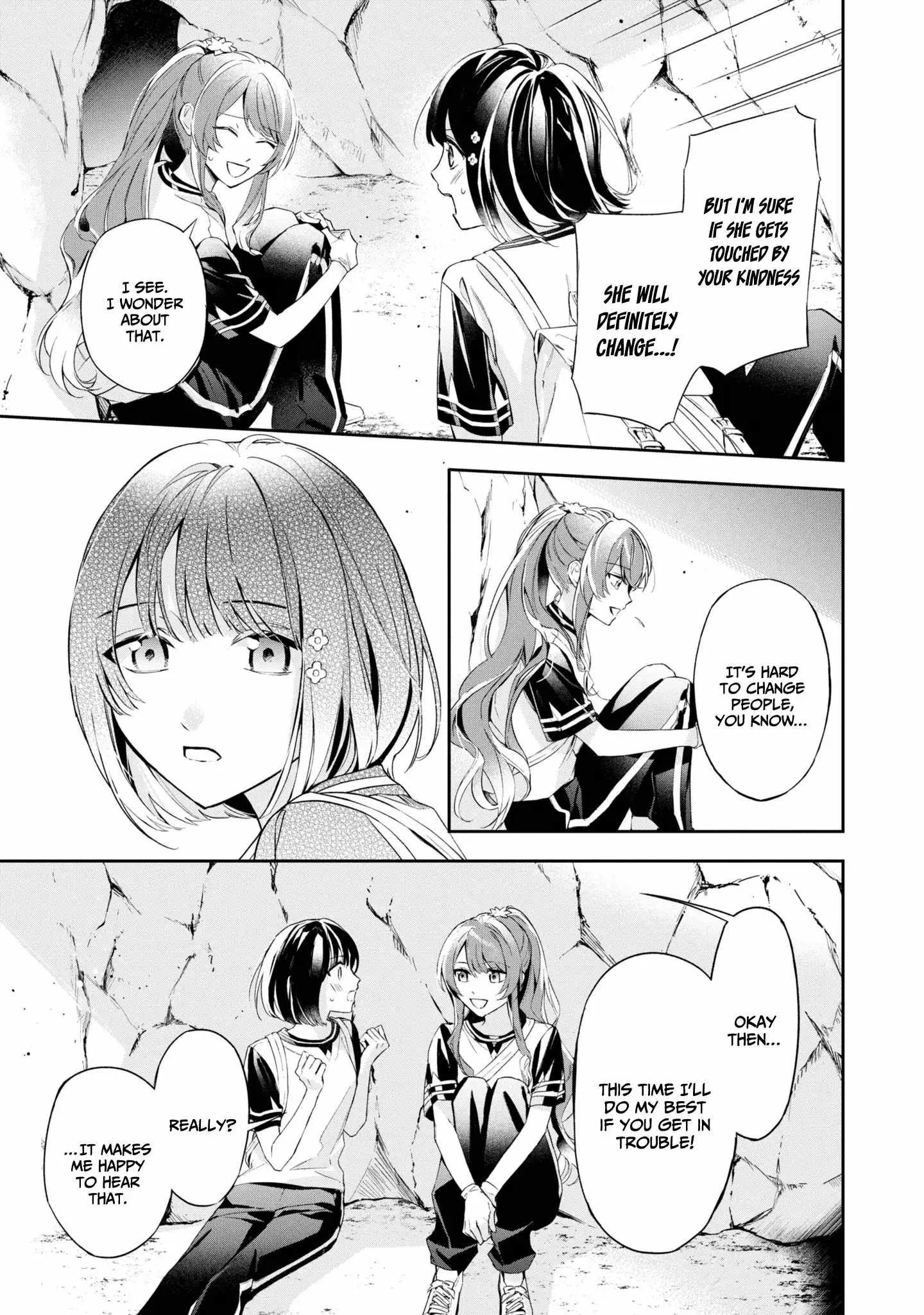 If the villainess and the villain were to meet and fall in love ~It seems the shunned heroine who formed a contract with an unnamed spirit is fighting with the nobleman yet again Chapter 12 page 6