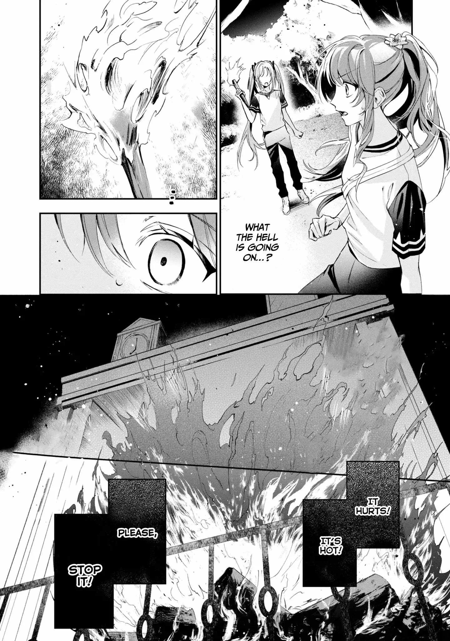 If the villainess and the villain were to meet and fall in love ~It seems the shunned heroine who formed a contract with an unnamed spirit is fighting with the nobleman yet again Chapter 12 page 13