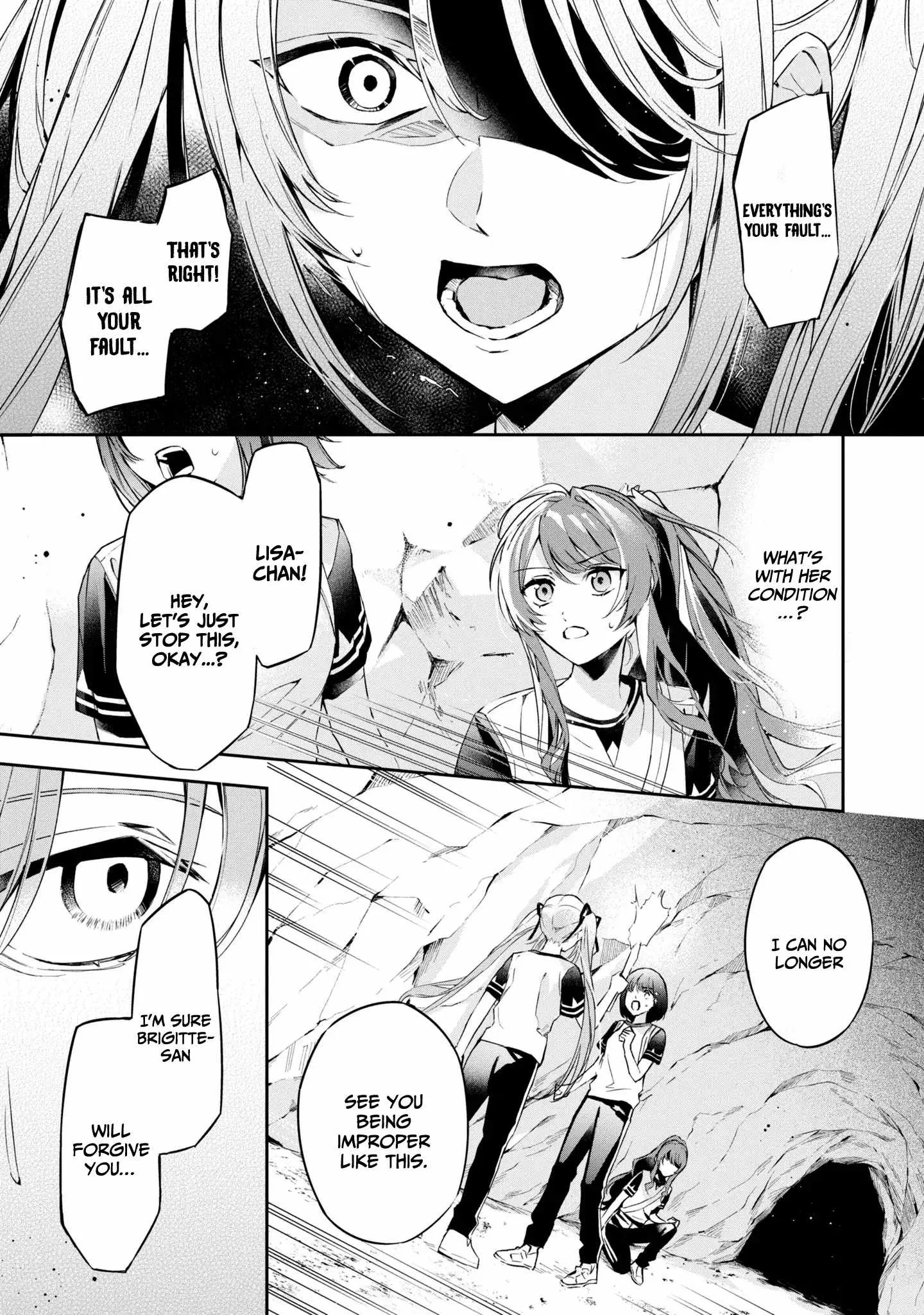 If the villainess and the villain were to meet and fall in love ~It seems the shunned heroine who formed a contract with an unnamed spirit is fighting with the nobleman yet again Chapter 12 page 10