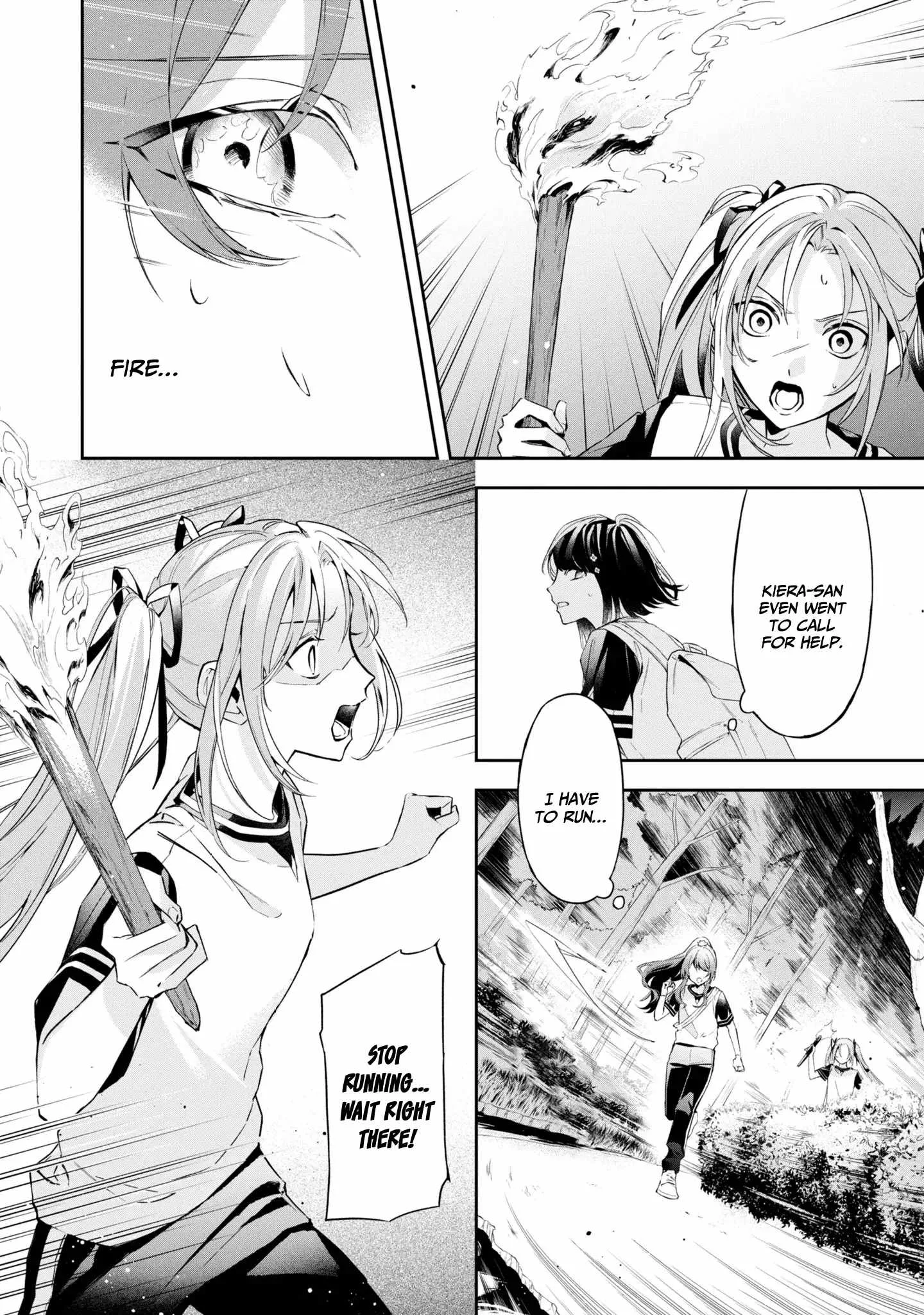 If the villainess and the villain were to meet and fall in love ~It seems the shunned heroine who formed a contract with an unnamed spirit is fighting with the nobleman yet again Chapter 12 page 23