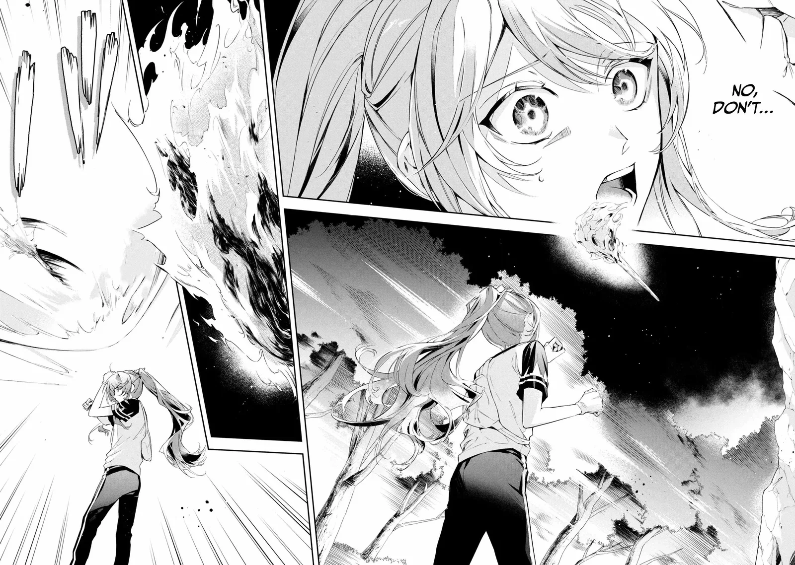 If the villainess and the villain were to meet and fall in love ~It seems the shunned heroine who formed a contract with an unnamed spirit is fighting with the nobleman yet again Chapter 12 page 27