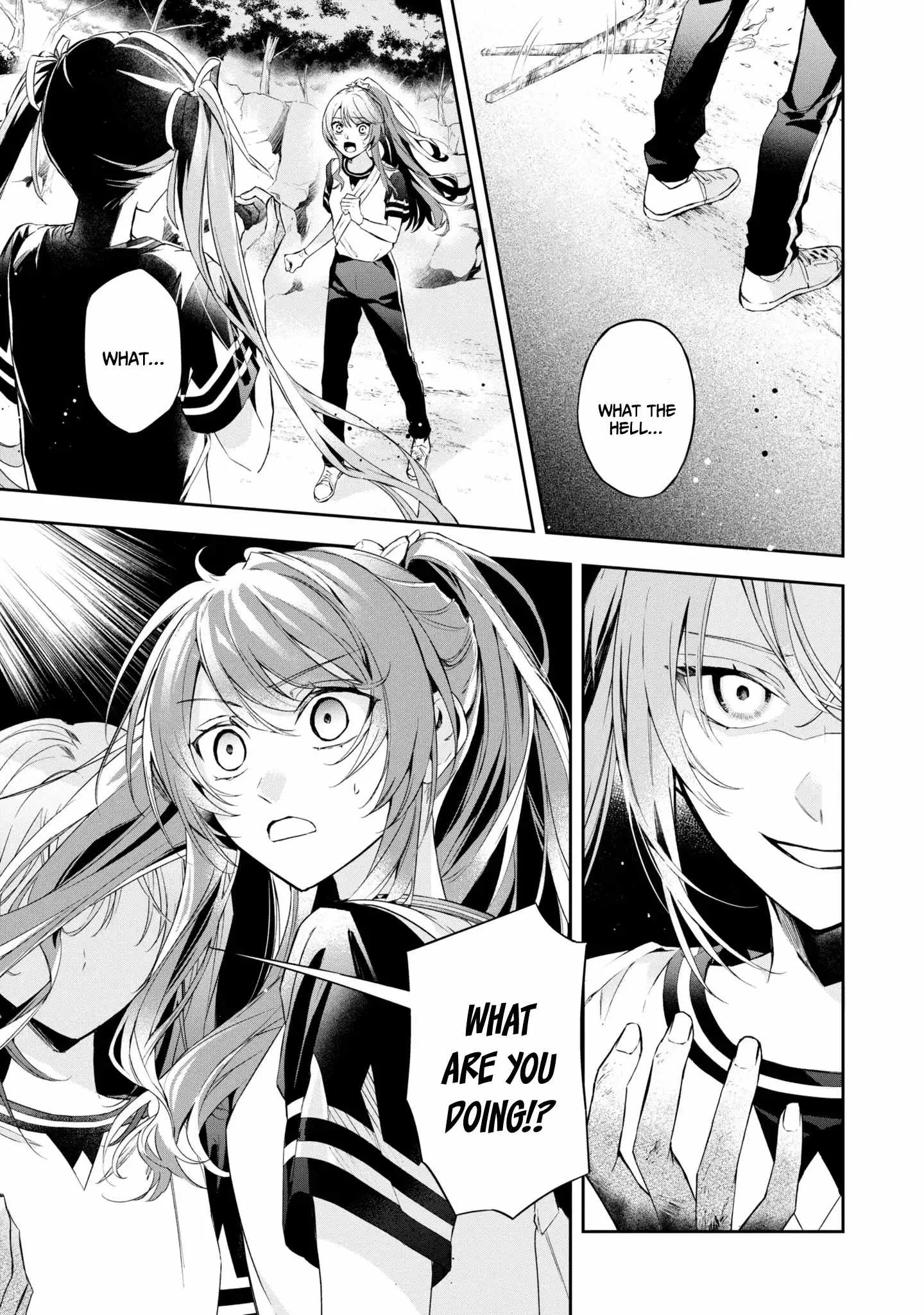 If the villainess and the villain were to meet and fall in love ~It seems the shunned heroine who formed a contract with an unnamed spirit is fighting with the nobleman yet again Chapter 12 page 33