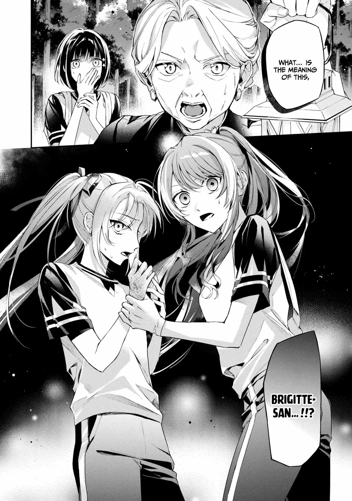 If the villainess and the villain were to meet and fall in love ~It seems the shunned heroine who formed a contract with an unnamed spirit is fighting with the nobleman yet again Chapter 12 page 34