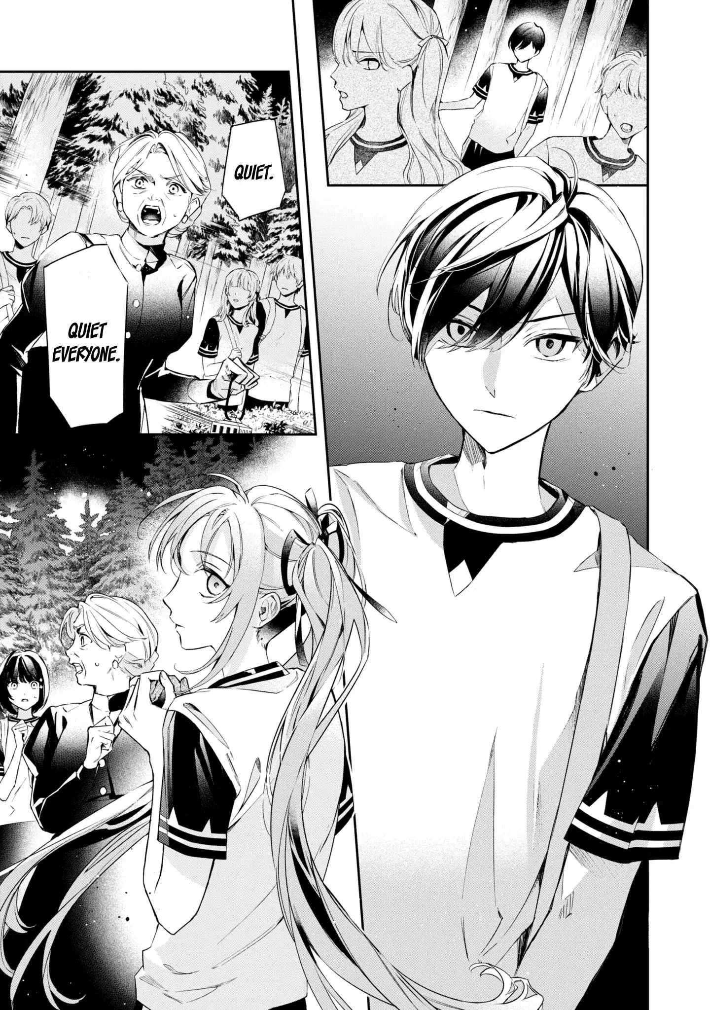 If the villainess and the villain were to meet and fall in love ~It seems the shunned heroine who formed a contract with an unnamed spirit is fighting with the nobleman yet again Chapter 13 page 6