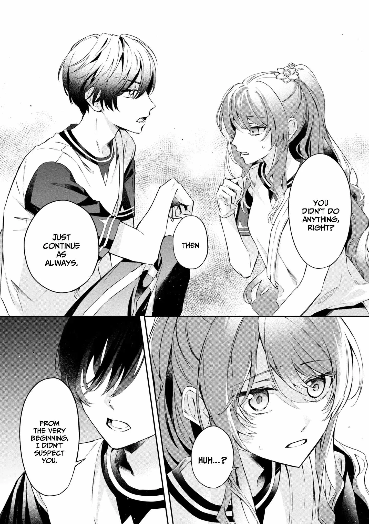 If the villainess and the villain were to meet and fall in love ~It seems the shunned heroine who formed a contract with an unnamed spirit is fighting with the nobleman yet again Chapter 13 page 10