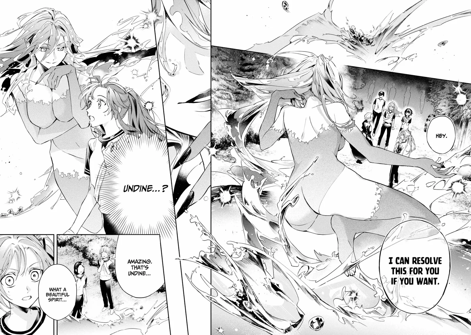 If the villainess and the villain were to meet and fall in love ~It seems the shunned heroine who formed a contract with an unnamed spirit is fighting with the nobleman yet again Chapter 13 page 17