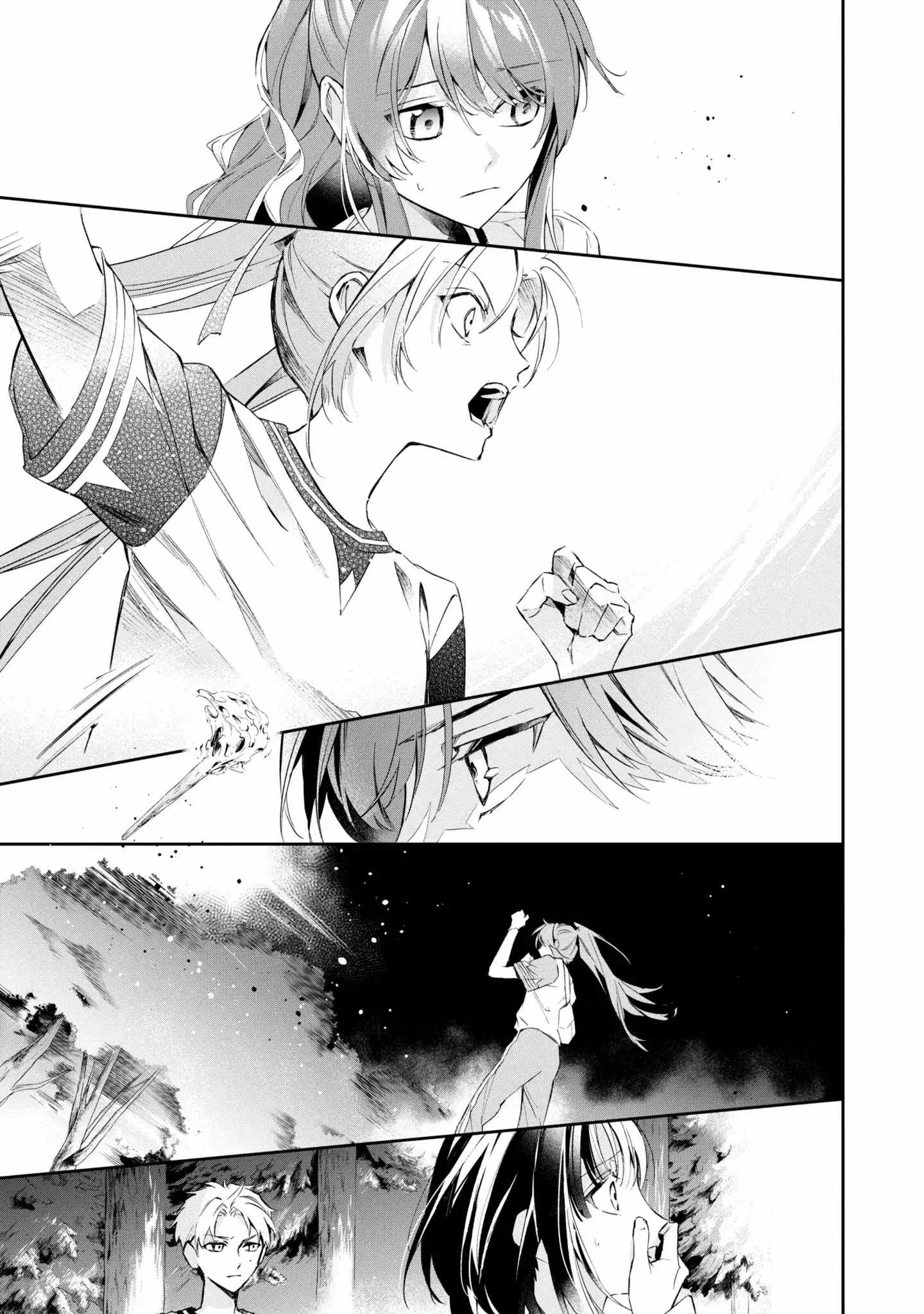If the villainess and the villain were to meet and fall in love ~It seems the shunned heroine who formed a contract with an unnamed spirit is fighting with the nobleman yet again Chapter 13 page 25