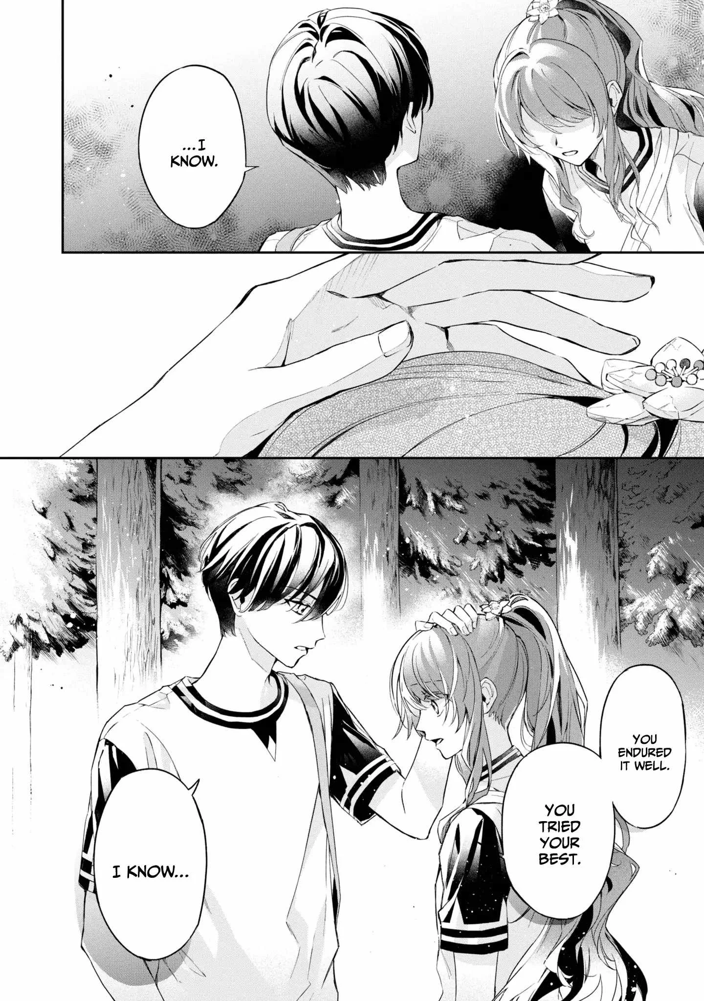 If the villainess and the villain were to meet and fall in love ~It seems the shunned heroine who formed a contract with an unnamed spirit is fighting with the nobleman yet again Chapter 13 page 32