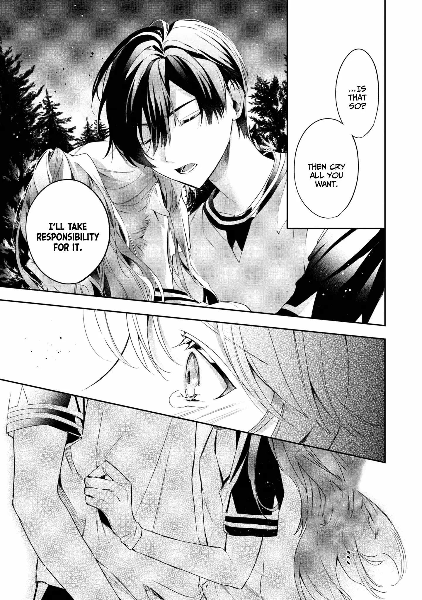 If the villainess and the villain were to meet and fall in love ~It seems the shunned heroine who formed a contract with an unnamed spirit is fighting with the nobleman yet again Chapter 13 page 35