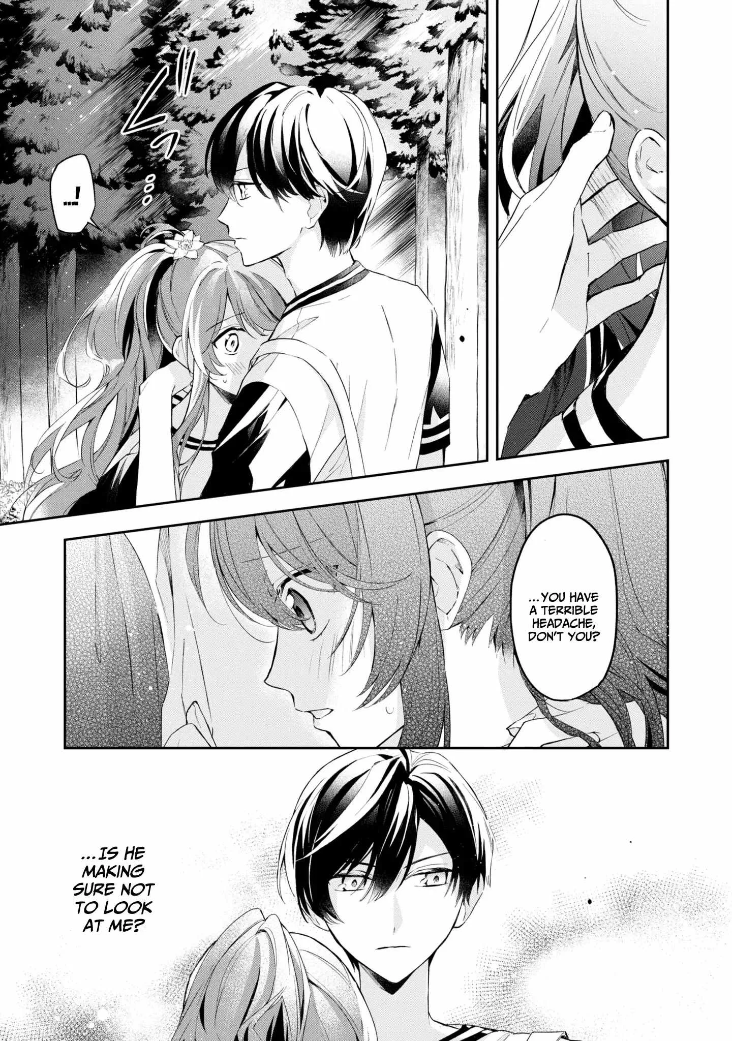 If the villainess and the villain were to meet and fall in love ~It seems the shunned heroine who formed a contract with an unnamed spirit is fighting with the nobleman yet again Chapter 14 page 4