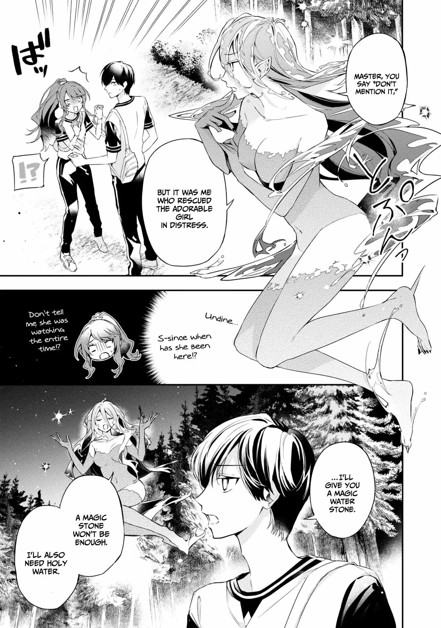 If the villainess and the villain were to meet and fall in love ~It seems the shunned heroine who formed a contract with an unnamed spirit is fighting with the nobleman yet again Chapter 14 page 6