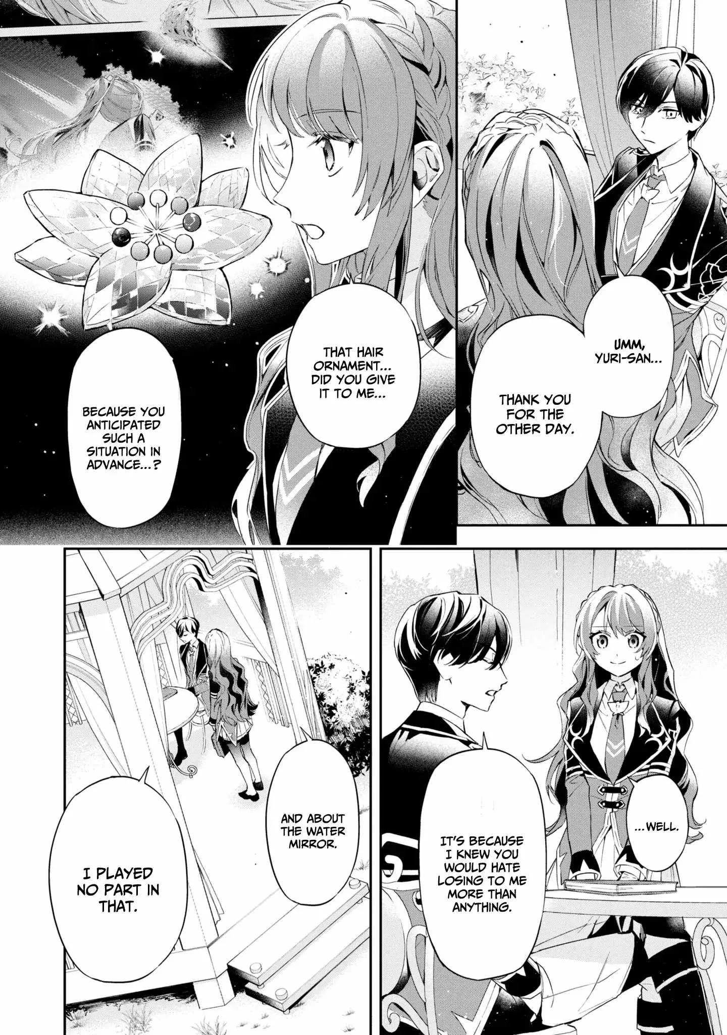 If the villainess and the villain were to meet and fall in love ~It seems the shunned heroine who formed a contract with an unnamed spirit is fighting with the nobleman yet again Chapter 14 page 19