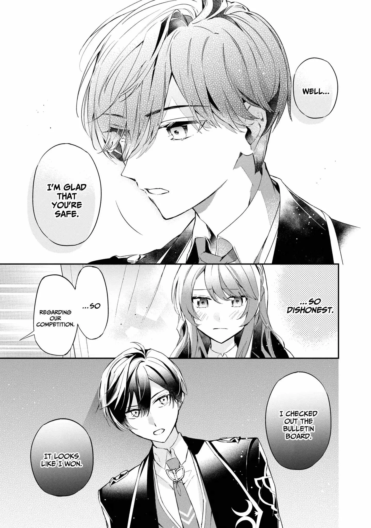 If the villainess and the villain were to meet and fall in love ~It seems the shunned heroine who formed a contract with an unnamed spirit is fighting with the nobleman yet again Chapter 14 page 20