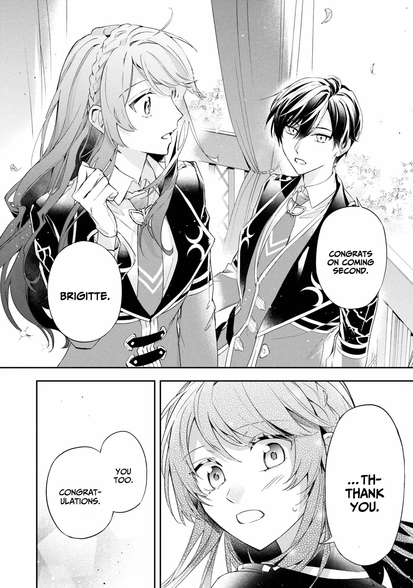 If the villainess and the villain were to meet and fall in love ~It seems the shunned heroine who formed a contract with an unnamed spirit is fighting with the nobleman yet again Chapter 14 page 28