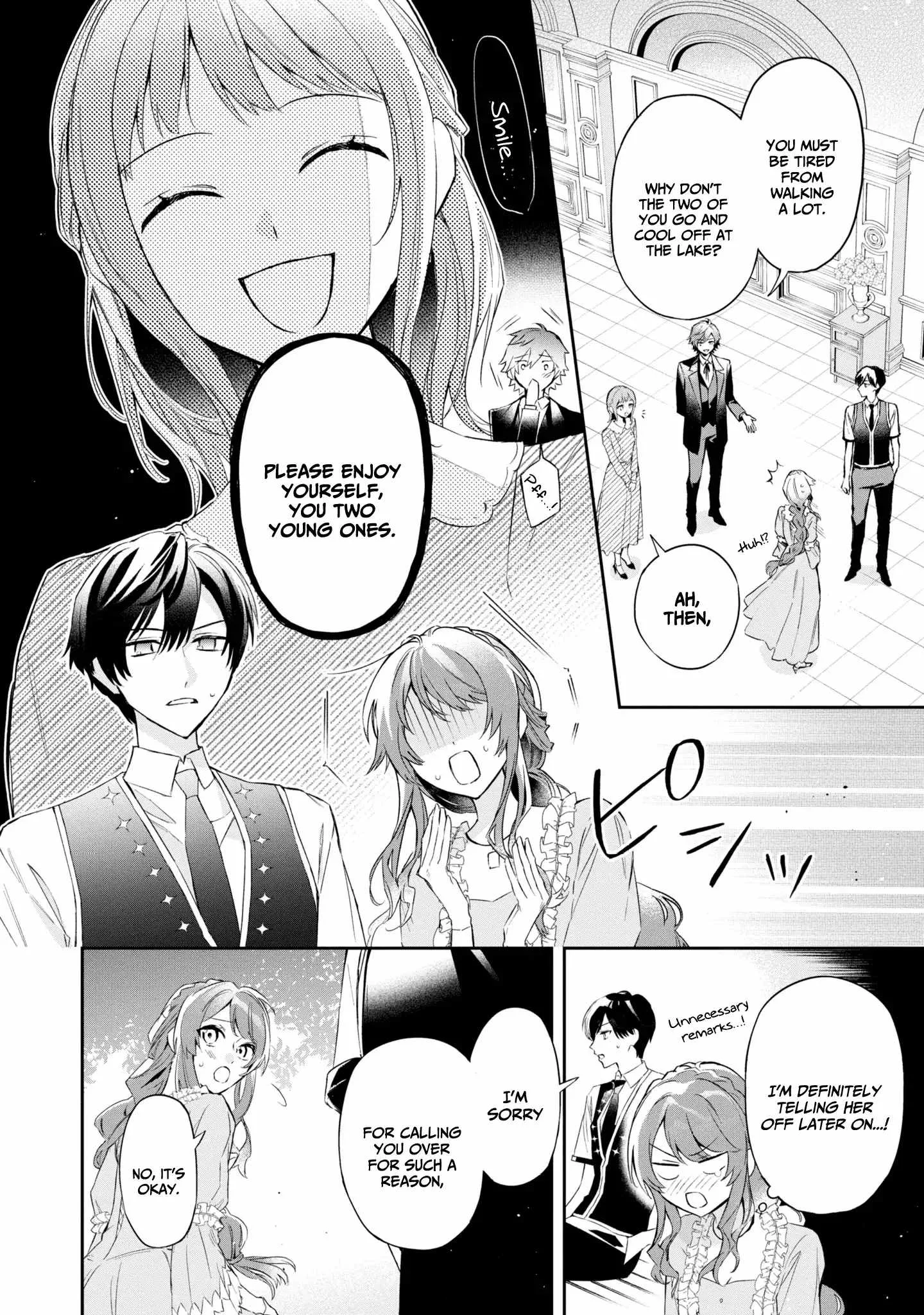 If the villainess and the villain were to meet and fall in love ~It seems the shunned heroine who formed a contract with an unnamed spirit is fighting with the nobleman yet again Chapter 15 page 12