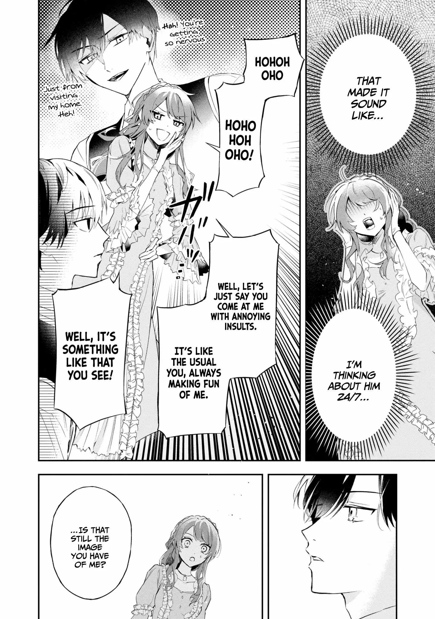 If the villainess and the villain were to meet and fall in love ~It seems the shunned heroine who formed a contract with an unnamed spirit is fighting with the nobleman yet again Chapter 15 page 18