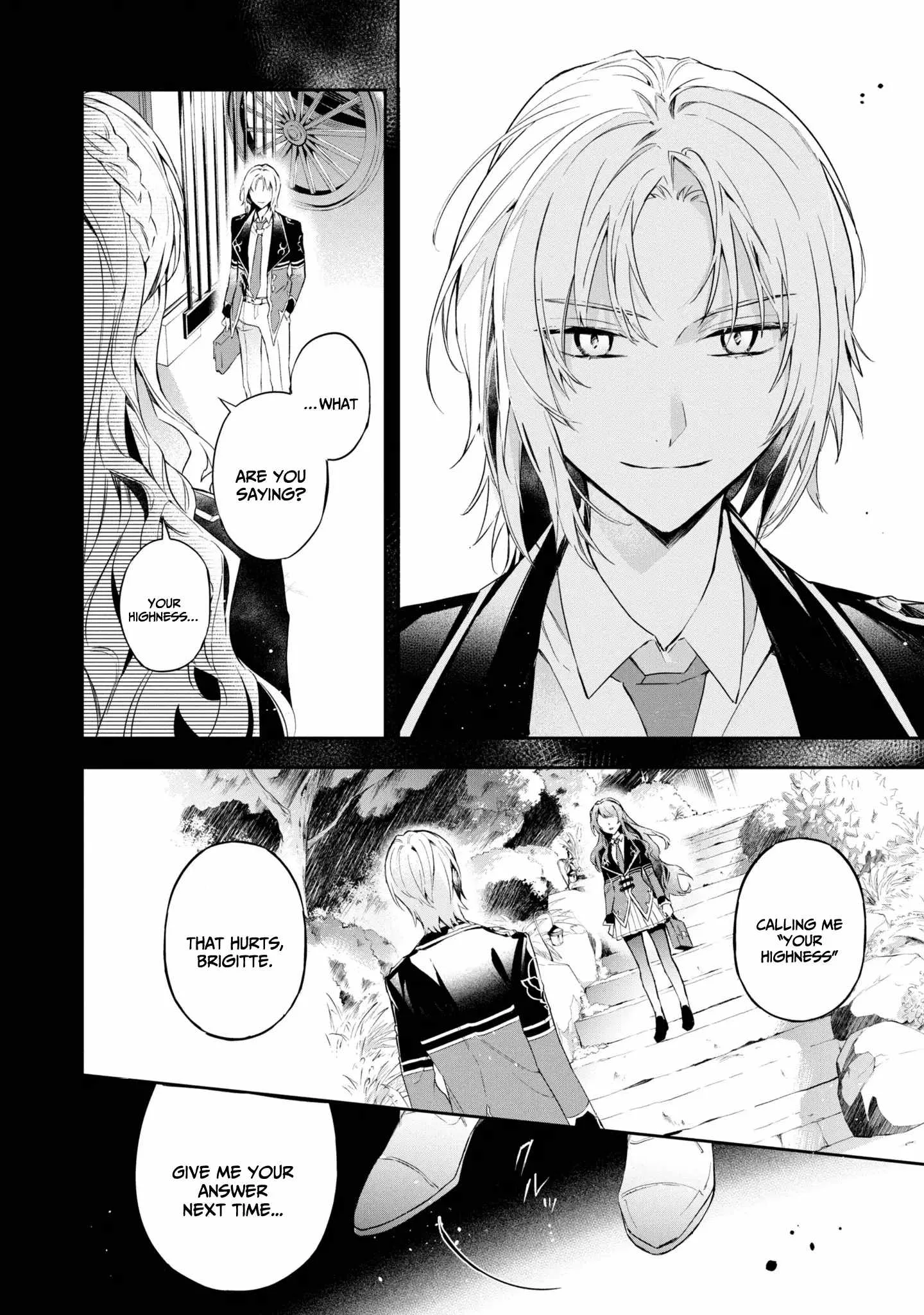 If the villainess and the villain were to meet and fall in love ~It seems the shunned heroine who formed a contract with an unnamed spirit is fighting with the nobleman yet again Chapter 15 page 24